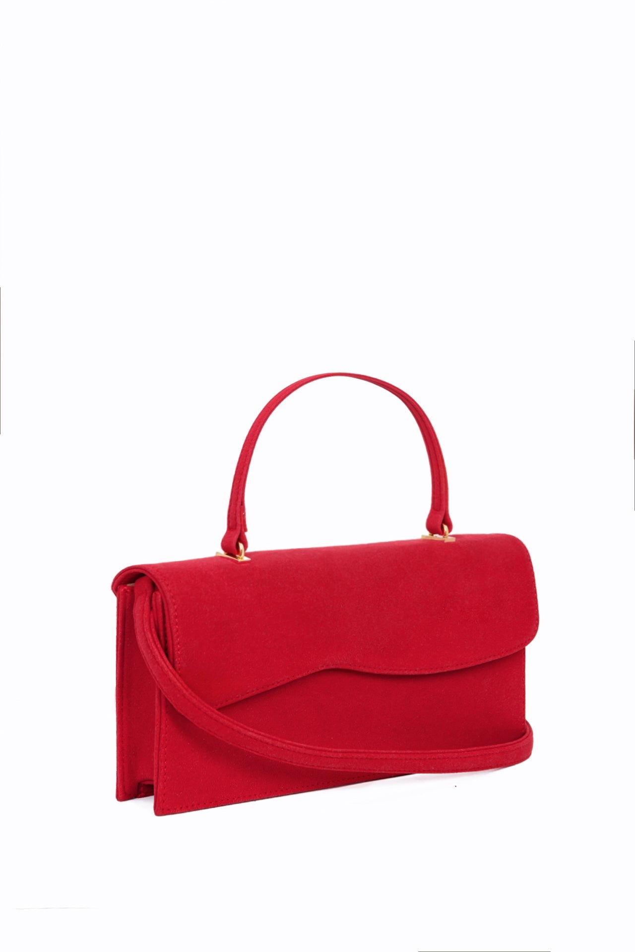 Daphne Red Suede