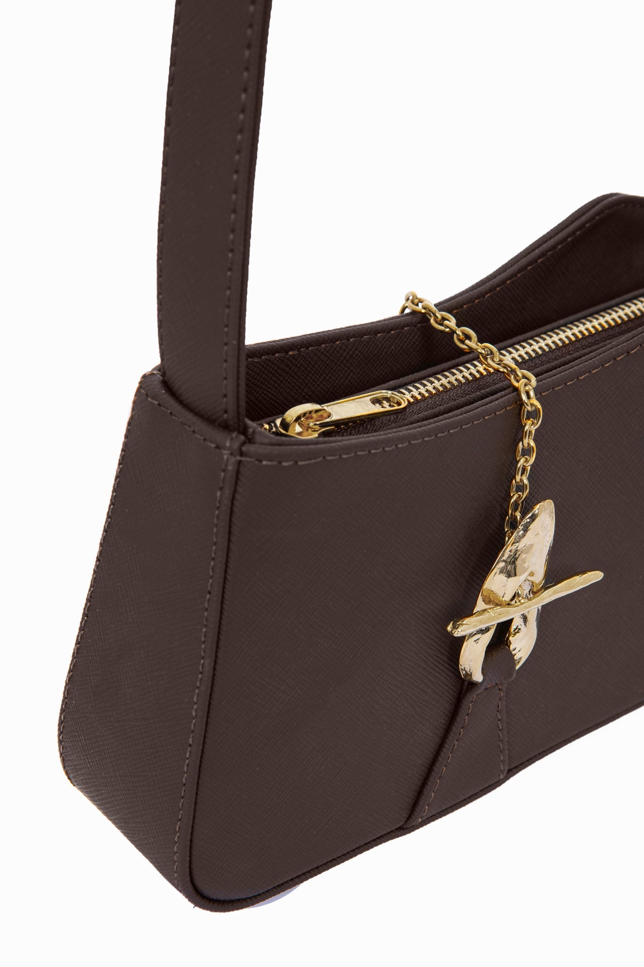 Aphrodite 2 Brown Saffiano