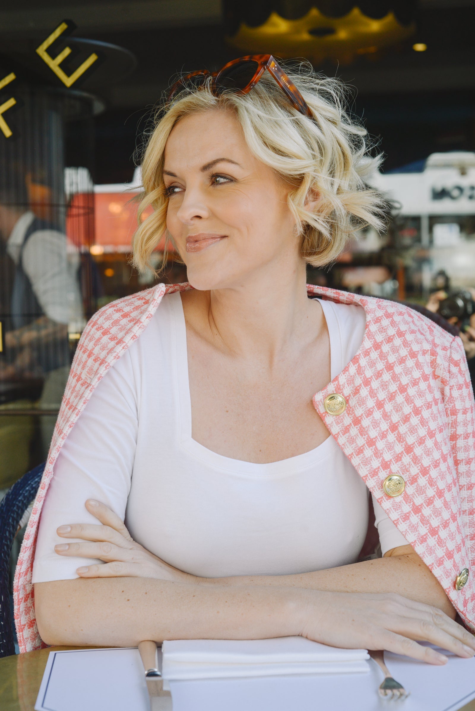 EMMA-SQUARE NECK SHORT SLEEVE T-SHIRT