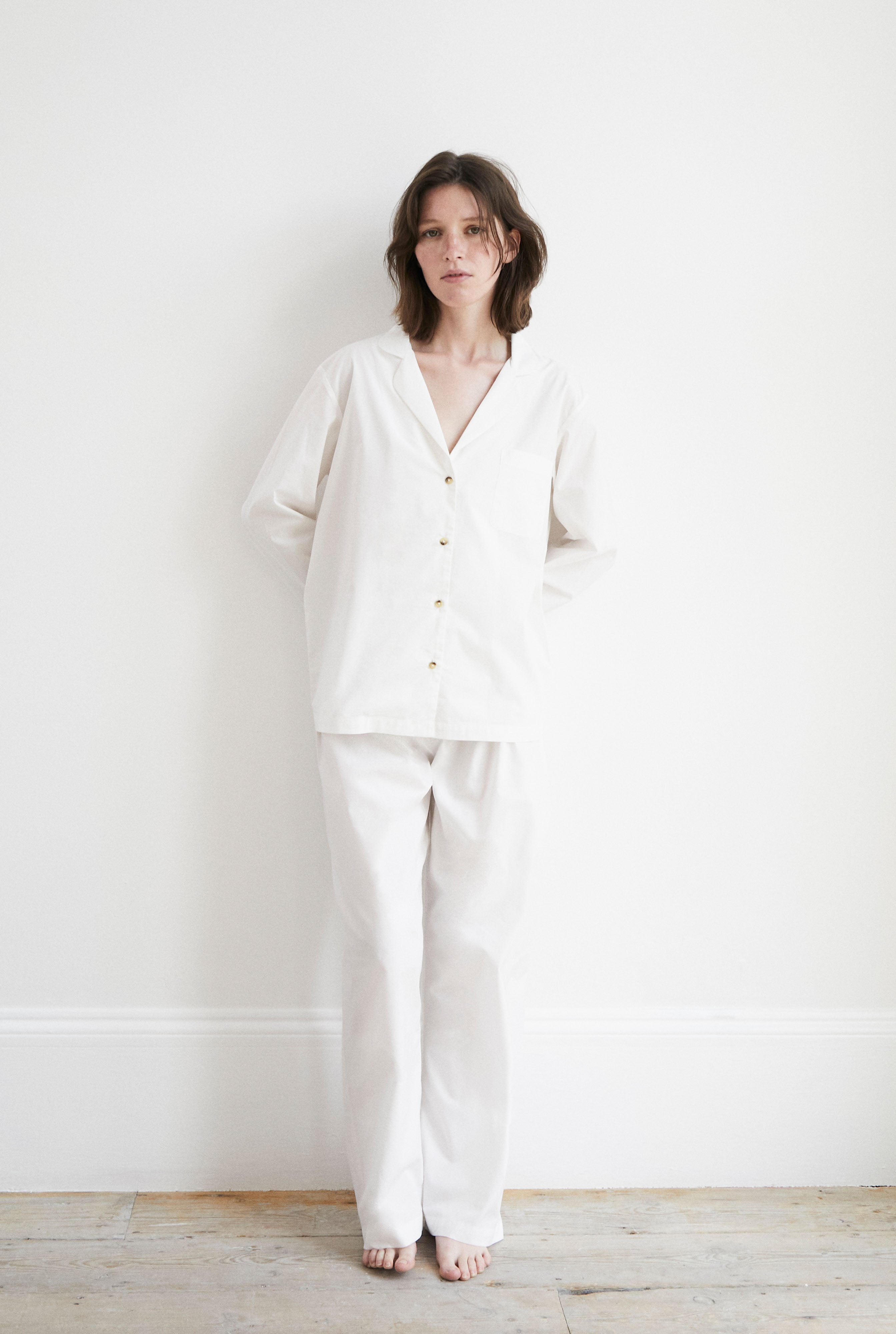 Classic White Pyjama Set