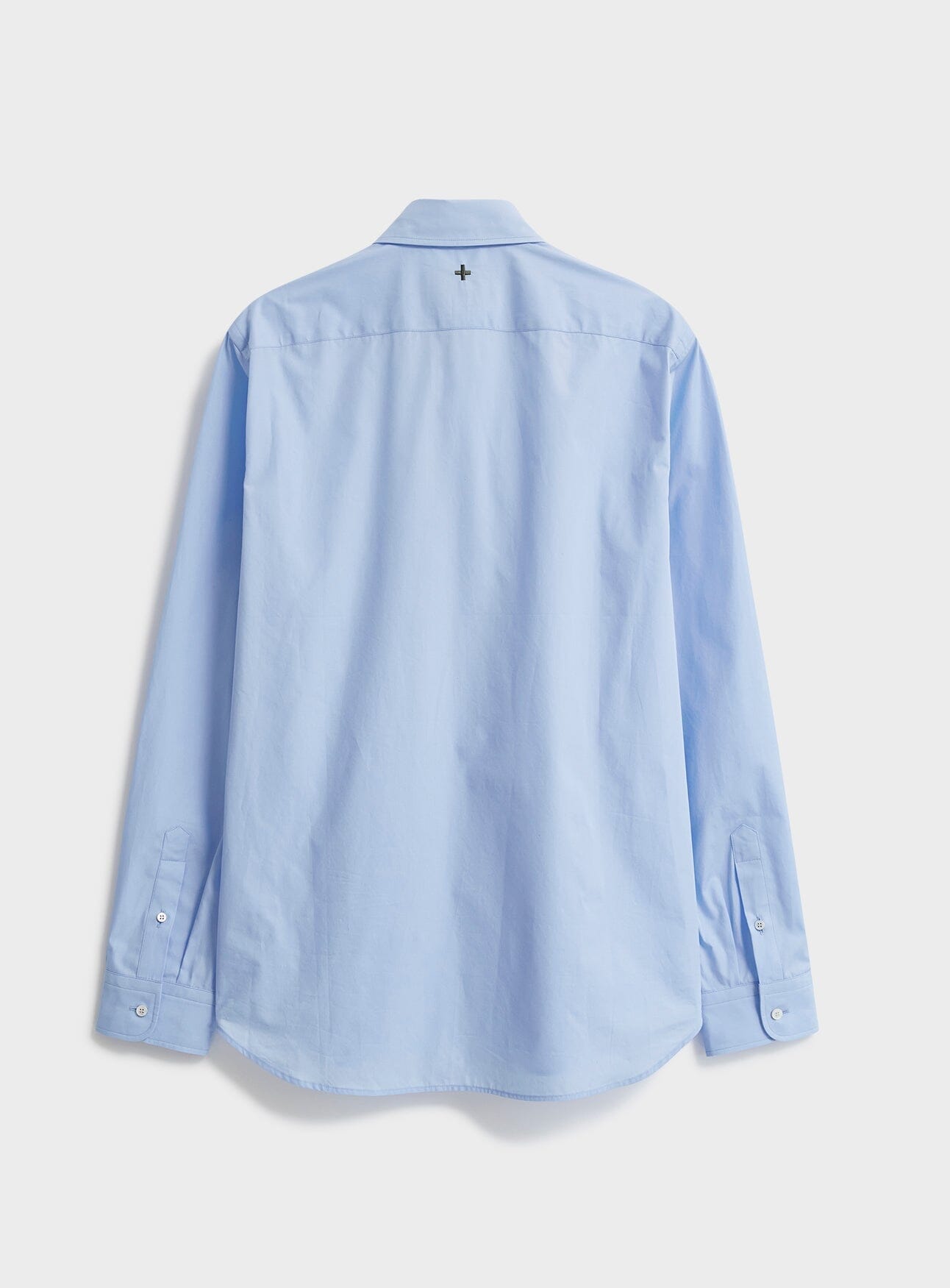 Regenerative Cotton Sky Modern Button-down Popover Shirt