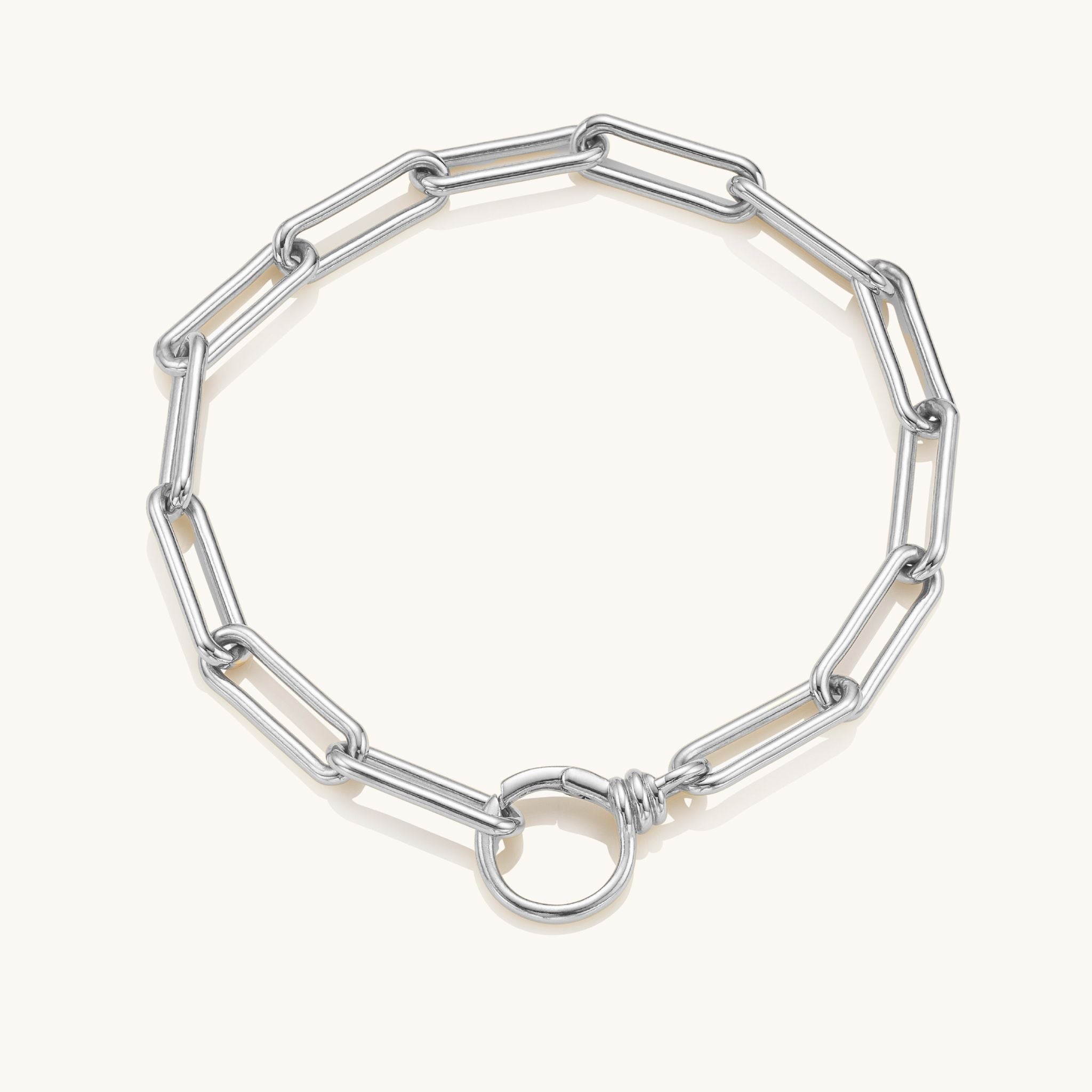 The Silver Formes Bracelet Chain