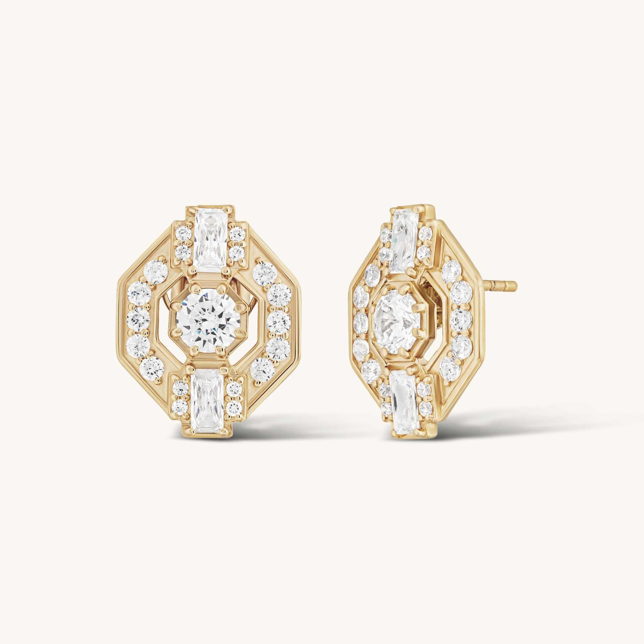 The Gold Beaux Earrings