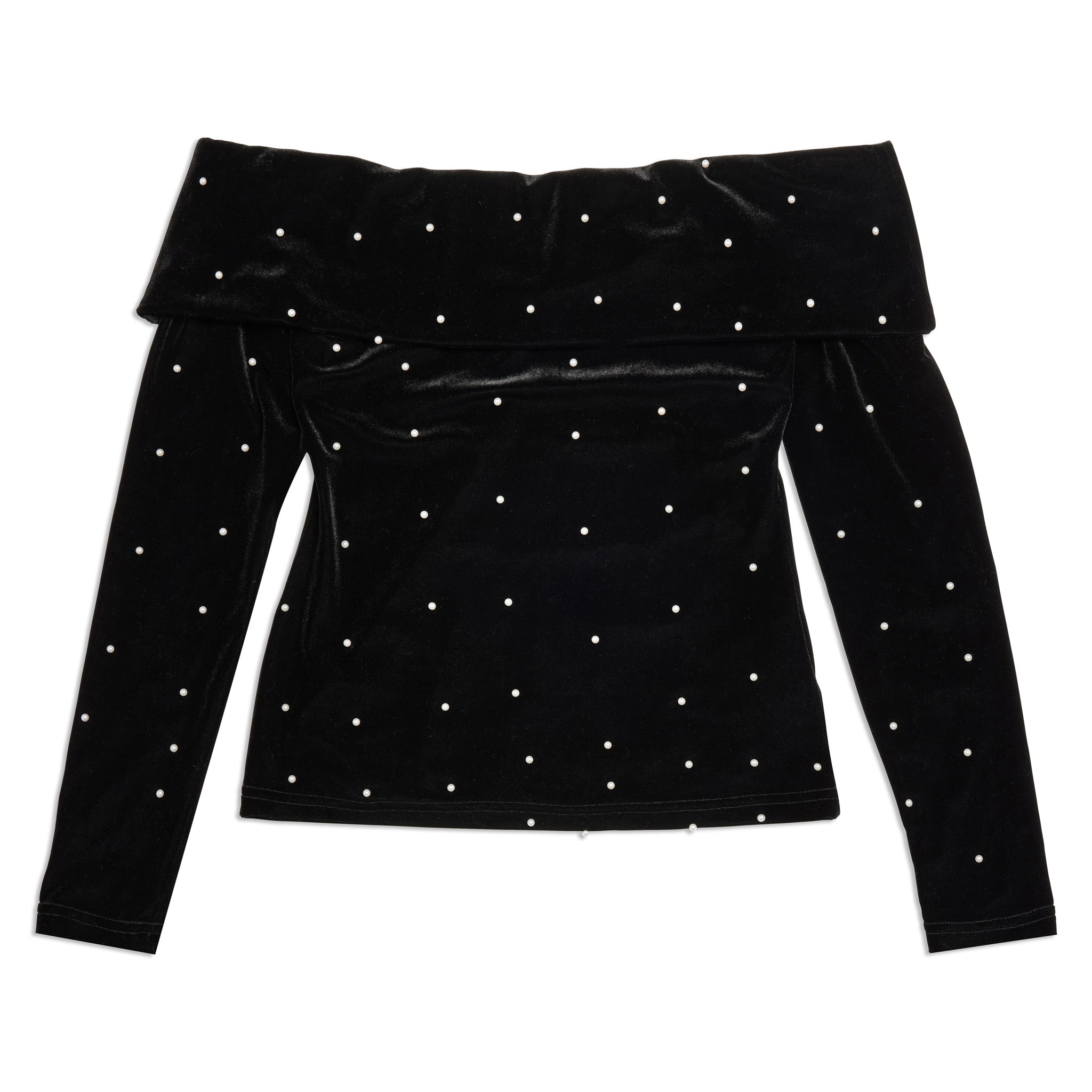 Velvet and Pearl Bardot Top