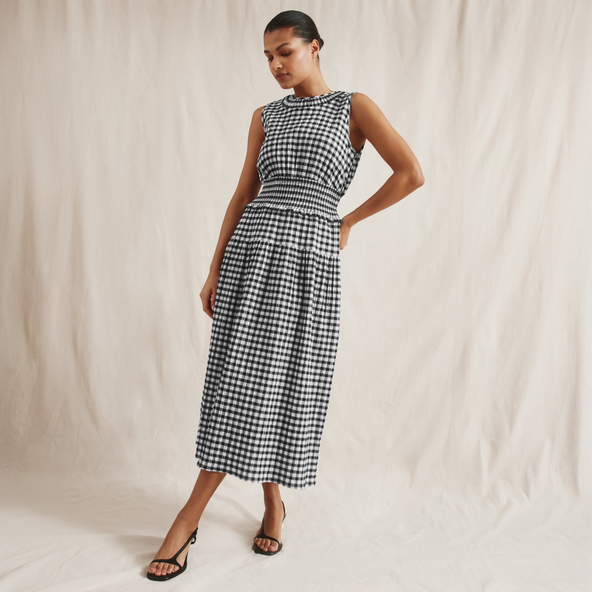 Gingham Dress