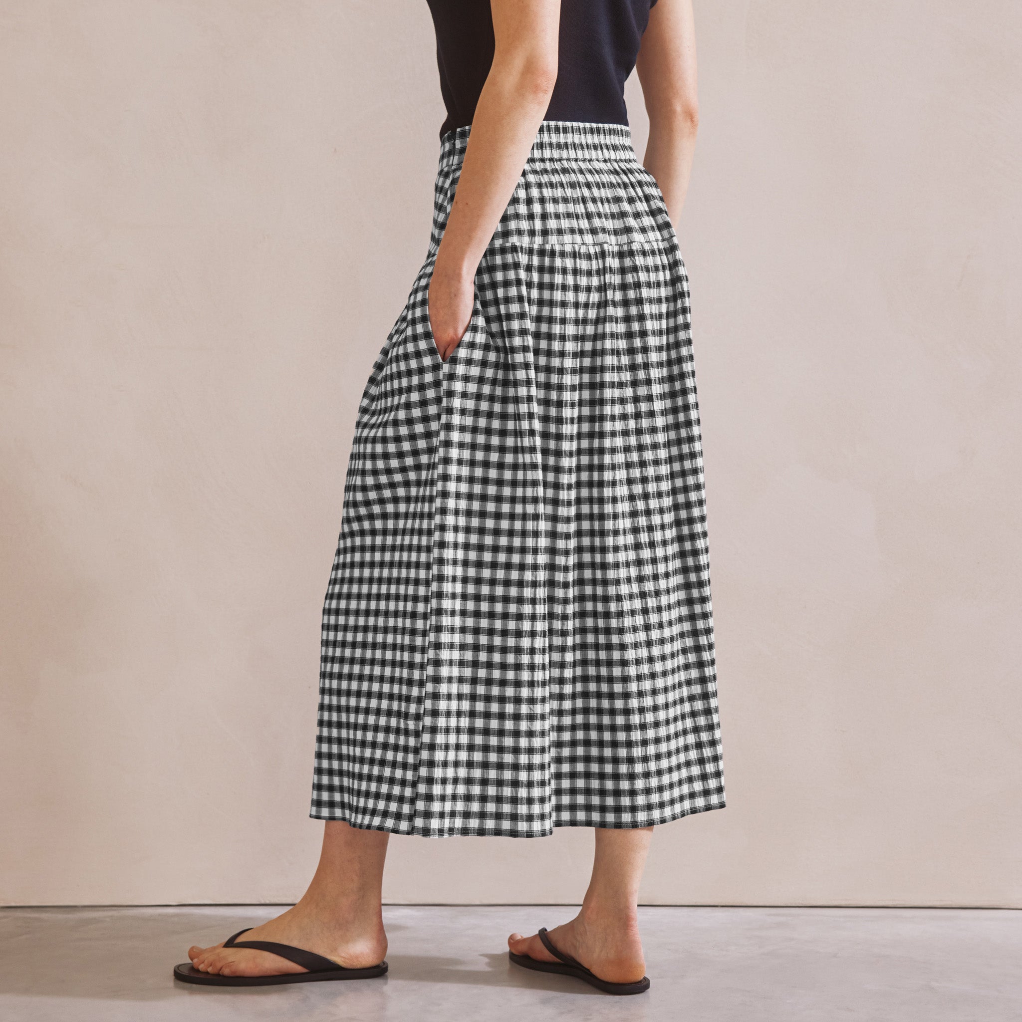 Gingham Skirt