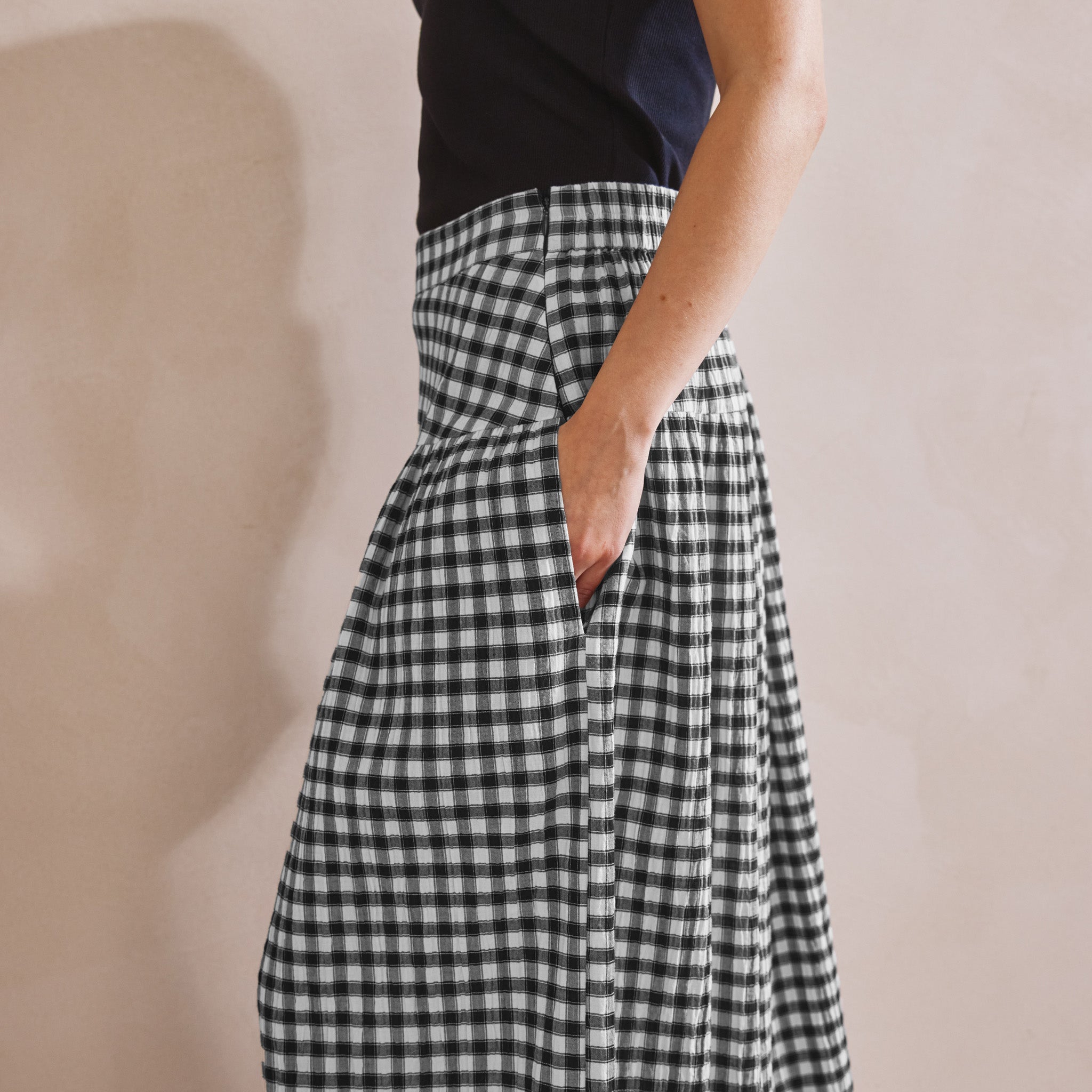 Gingham Skirt
