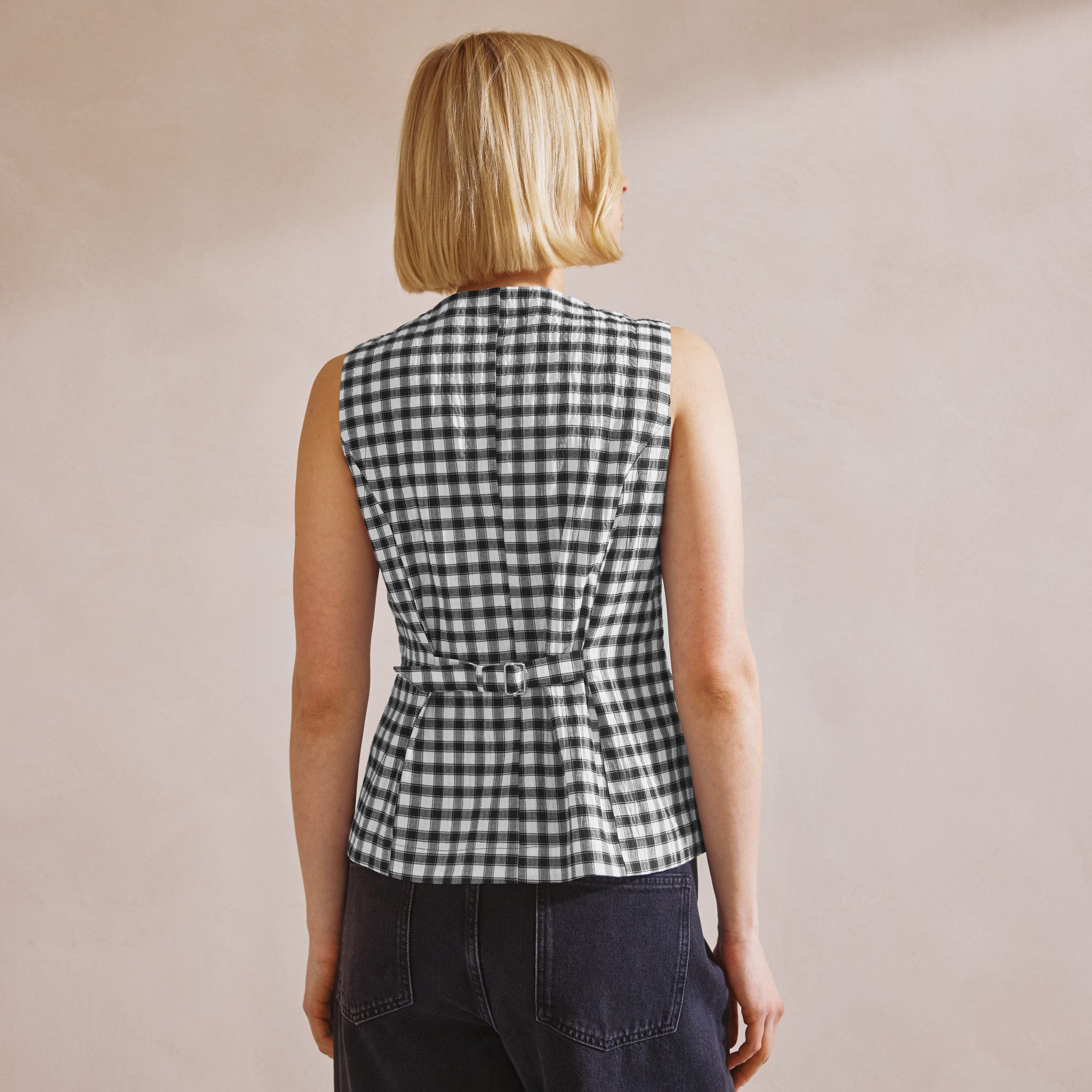 Gingham Top