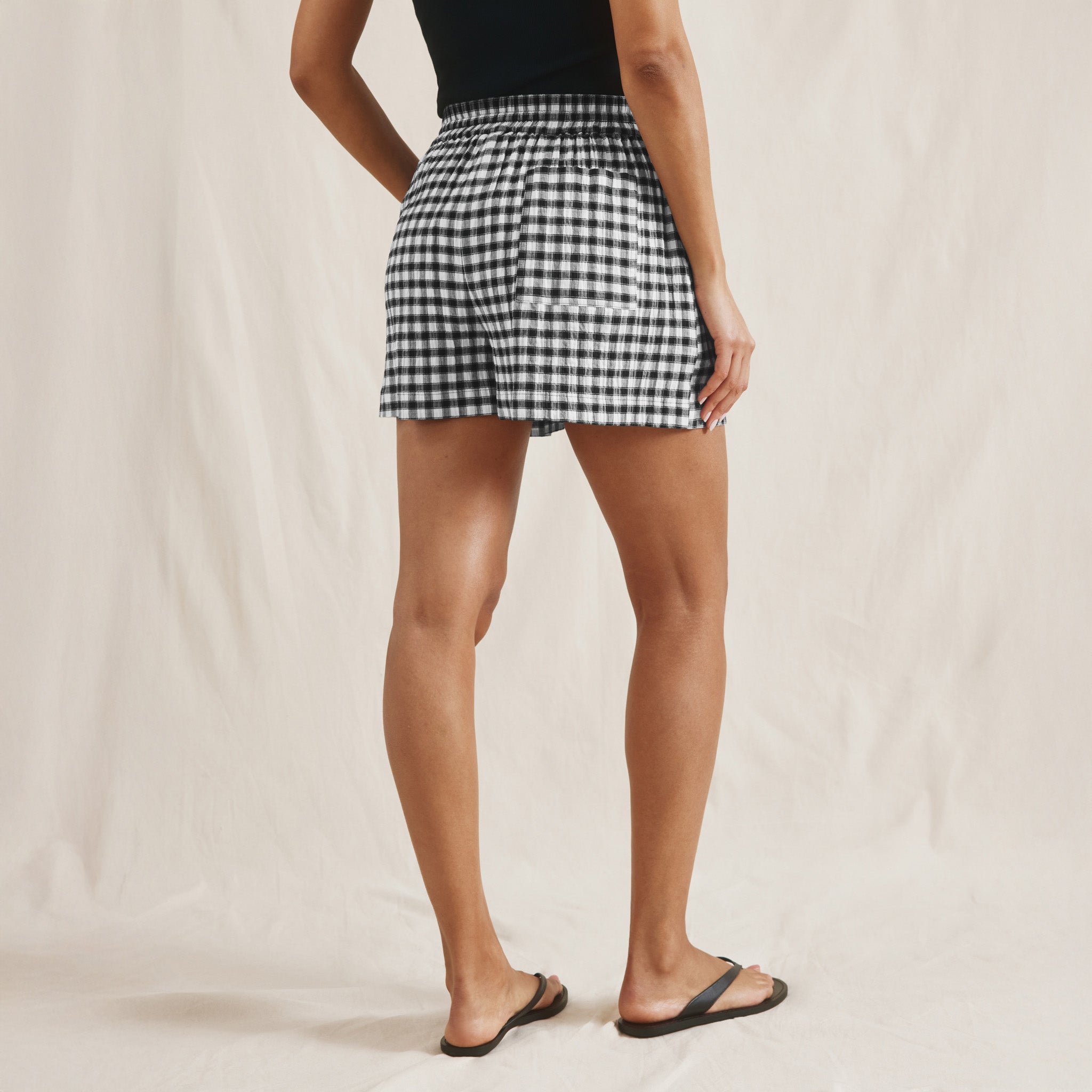 Gingham Shorts