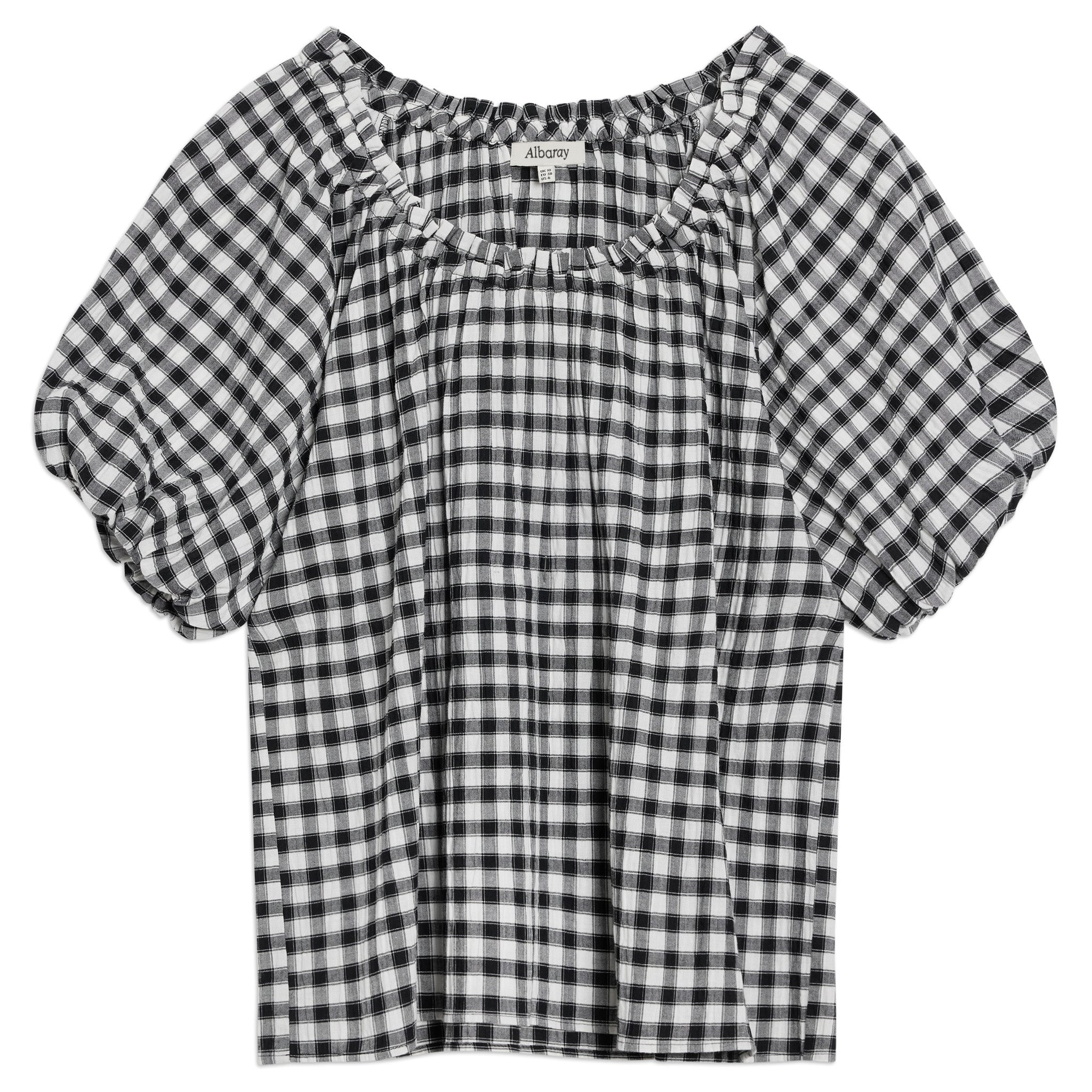 Gingham Blouse