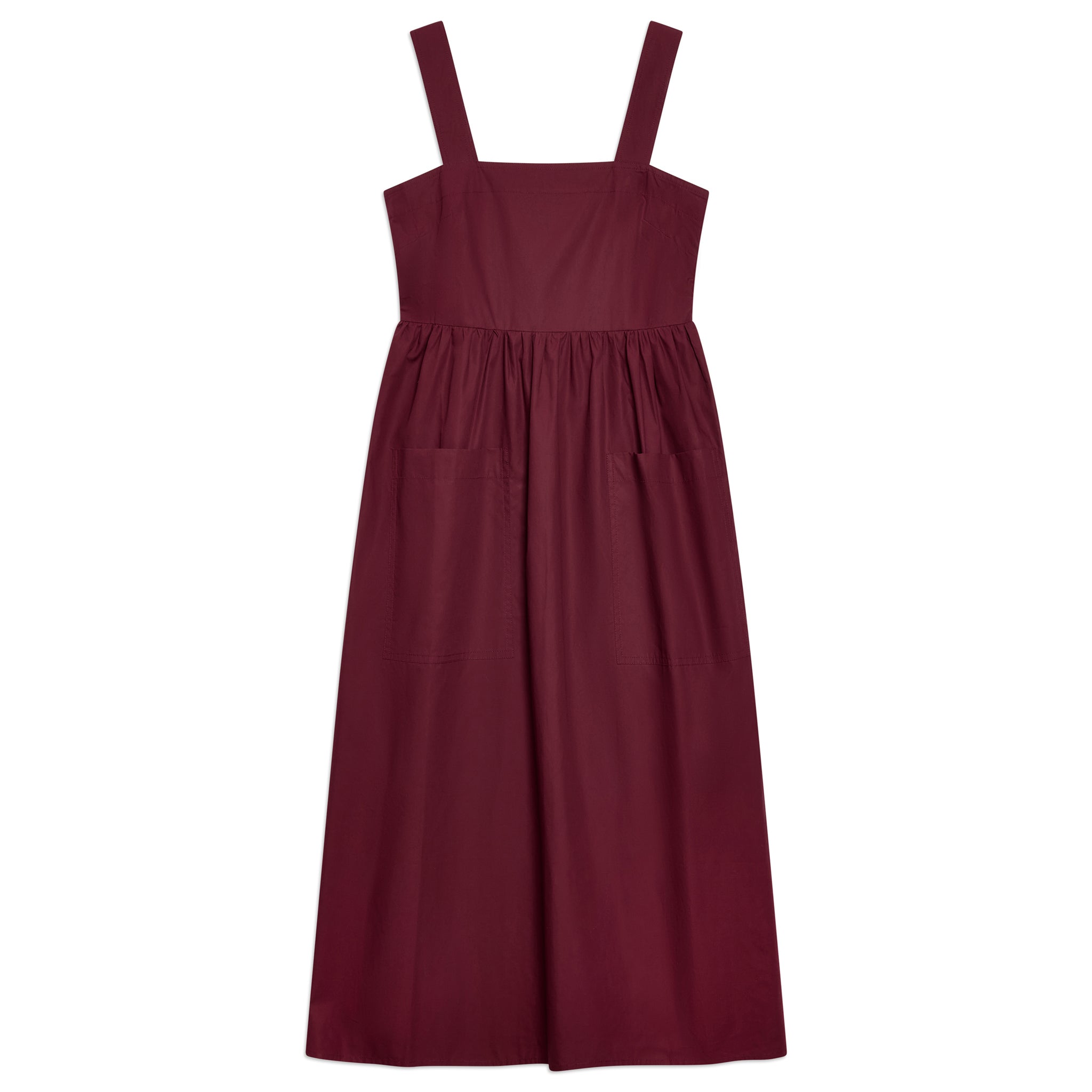 Cherry Cotton Apron Dress