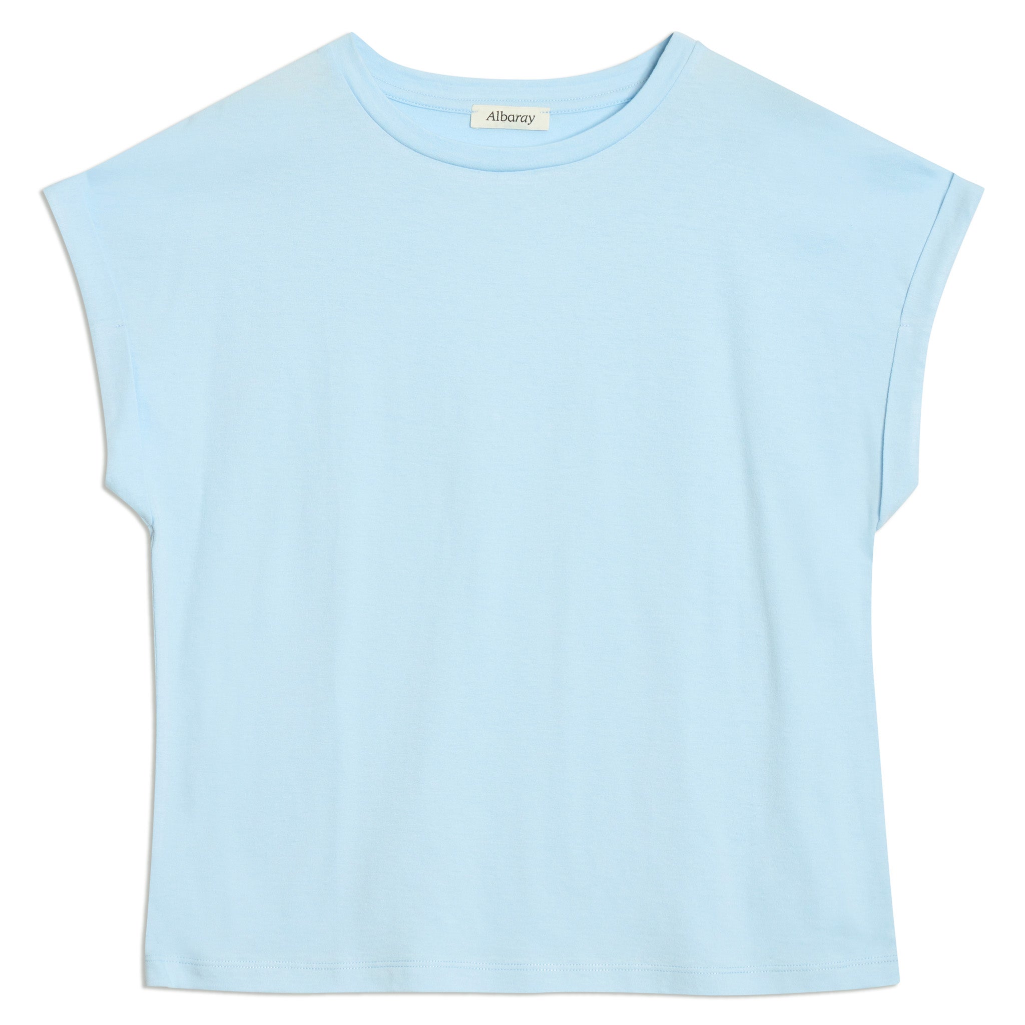 Blue Roll Back T Shirt