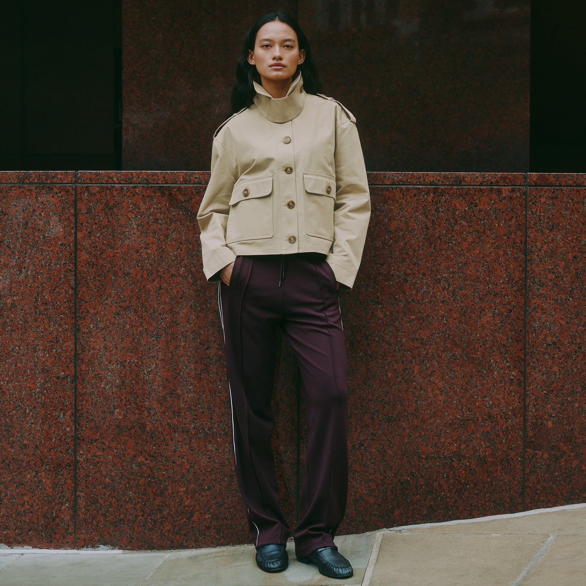 Short Trench Jacket