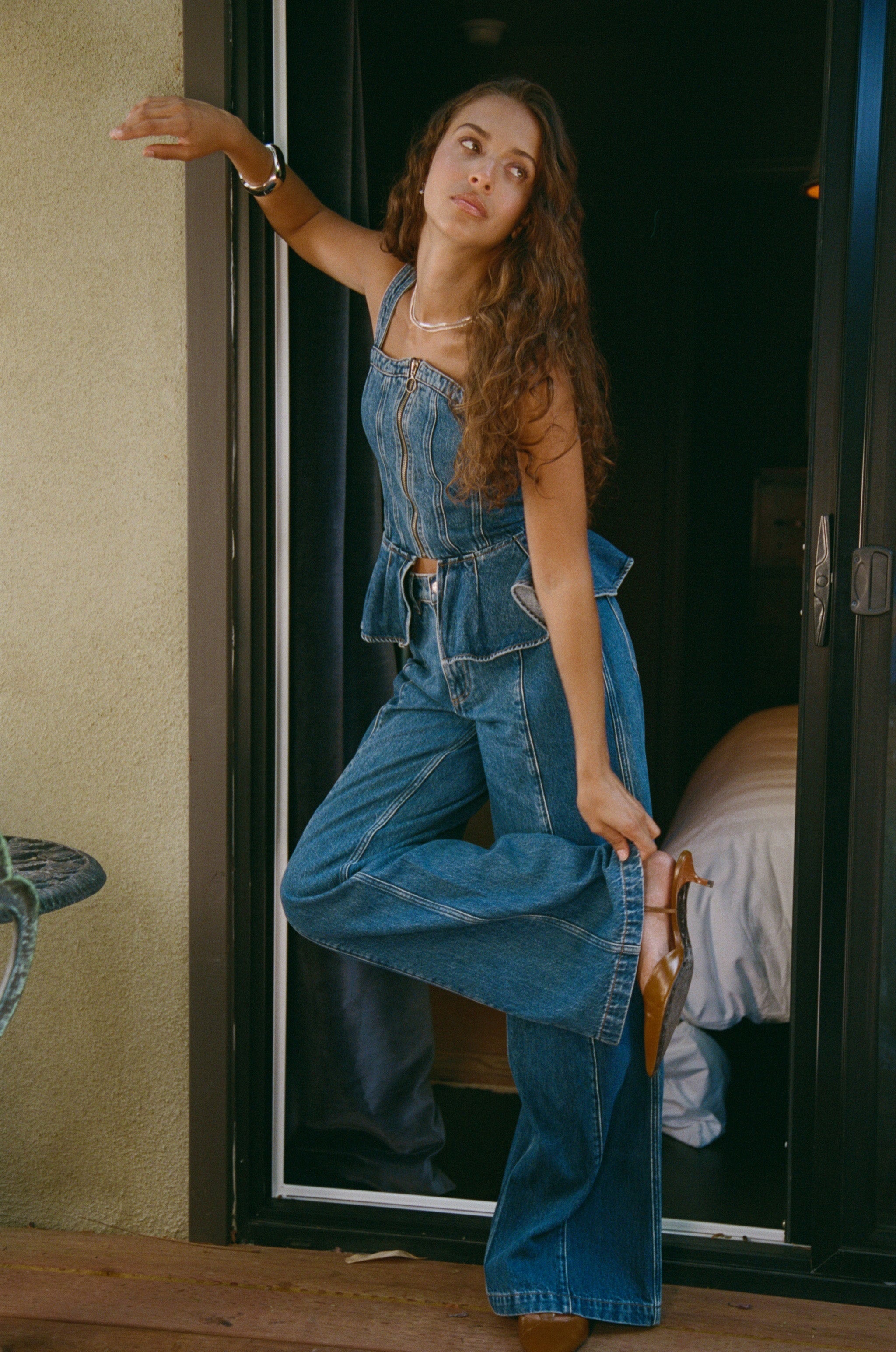 Mila Peplum Top in Phoenix