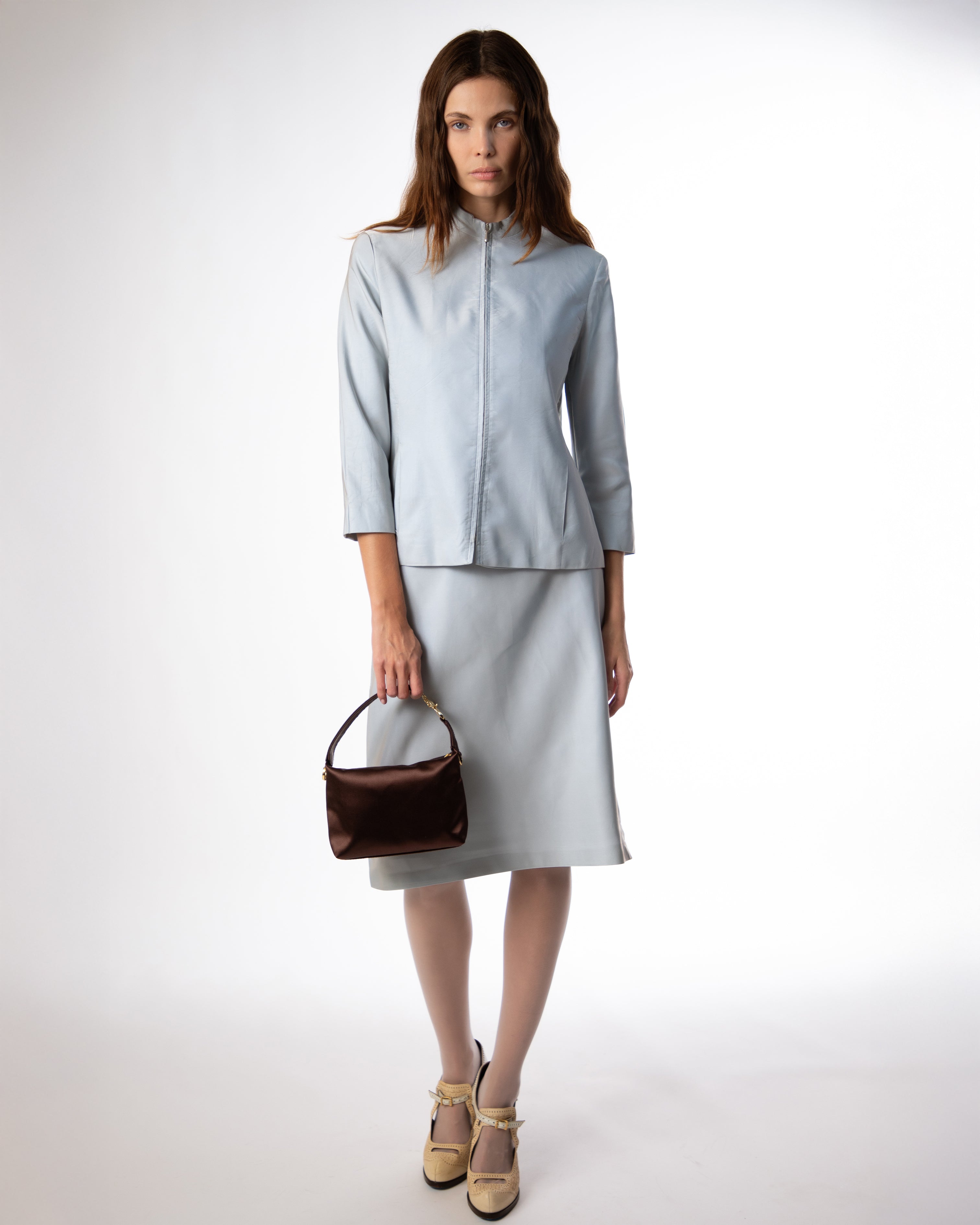 Irene Black Saffiano