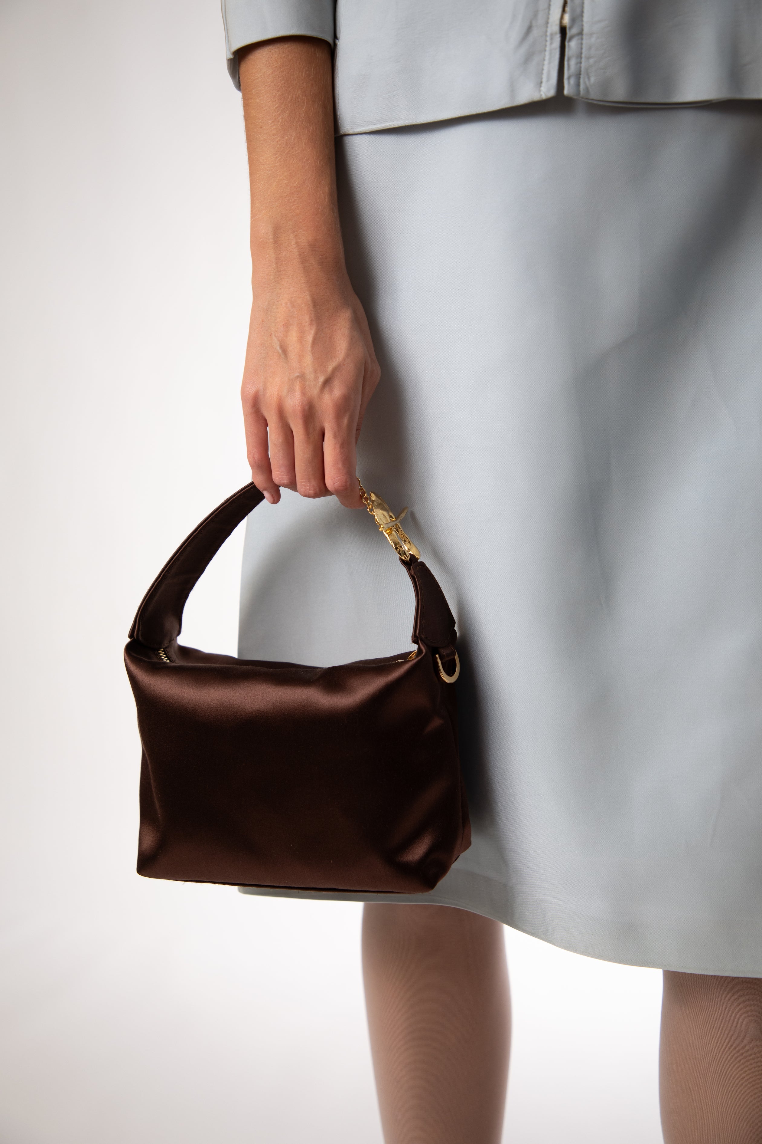 Irene White Saffiano