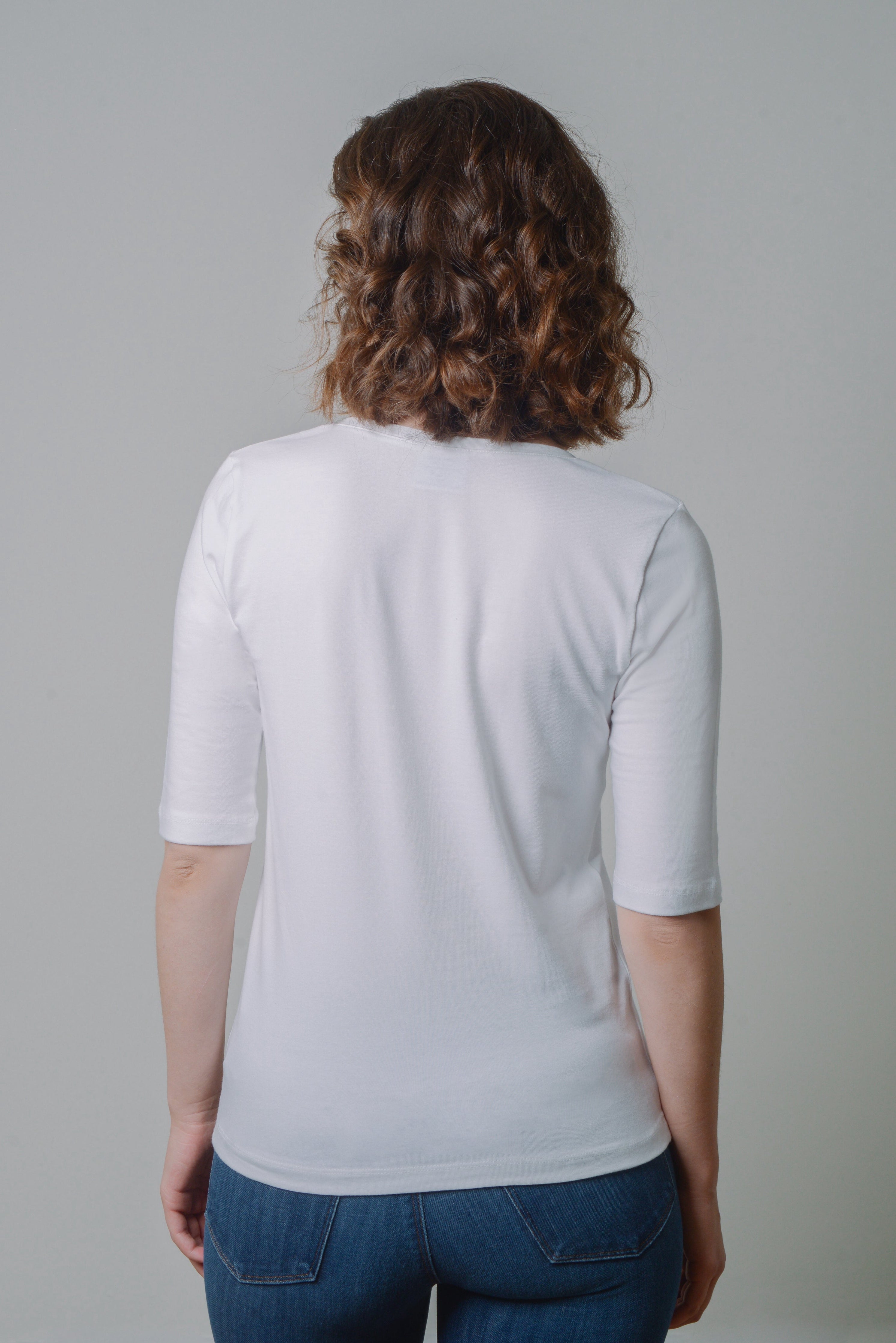 EMMA-SQUARE NECK SHORT SLEEVE T-SHIRT