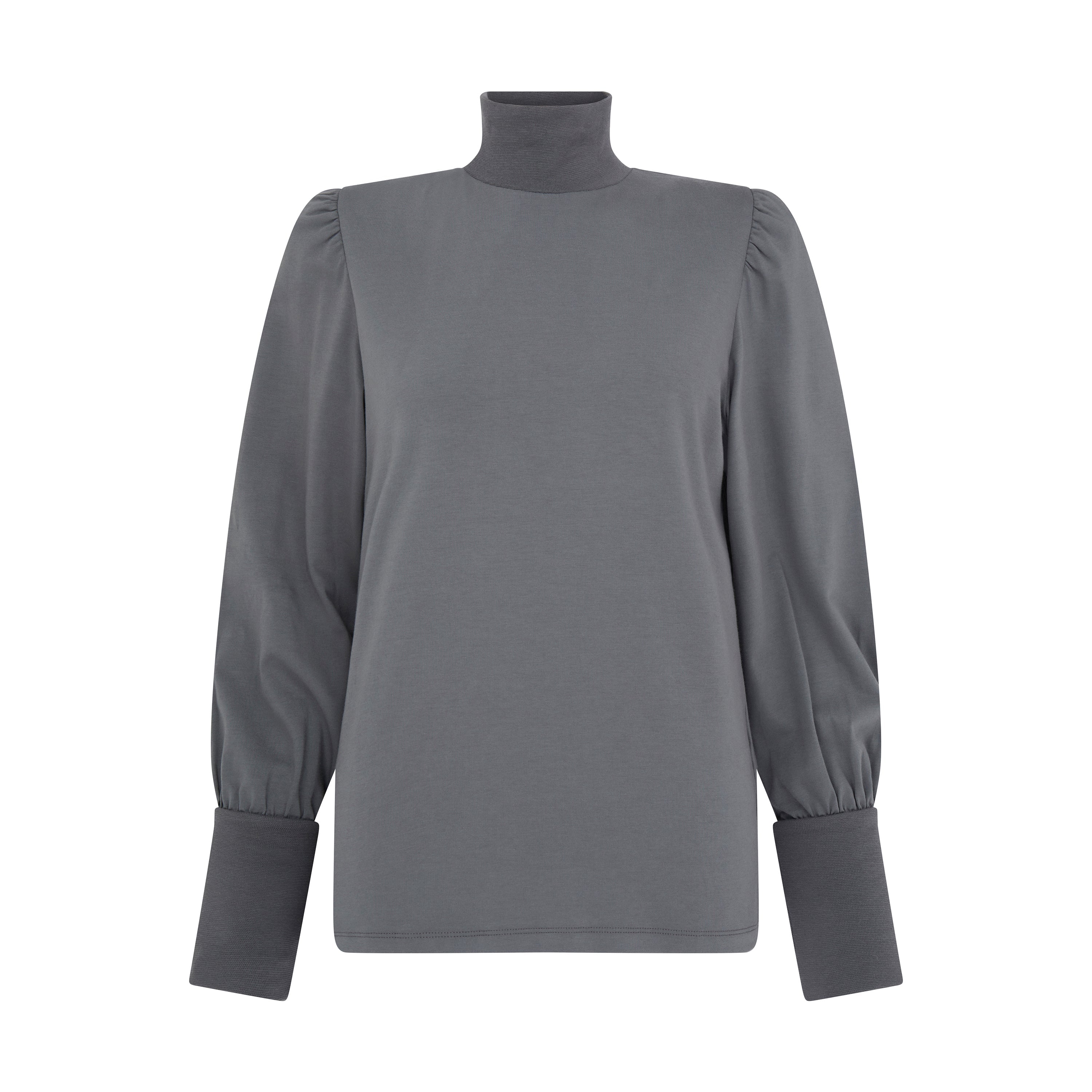 BRIDGET-LONG SLEEVE TURTLENECK T-SHIRT