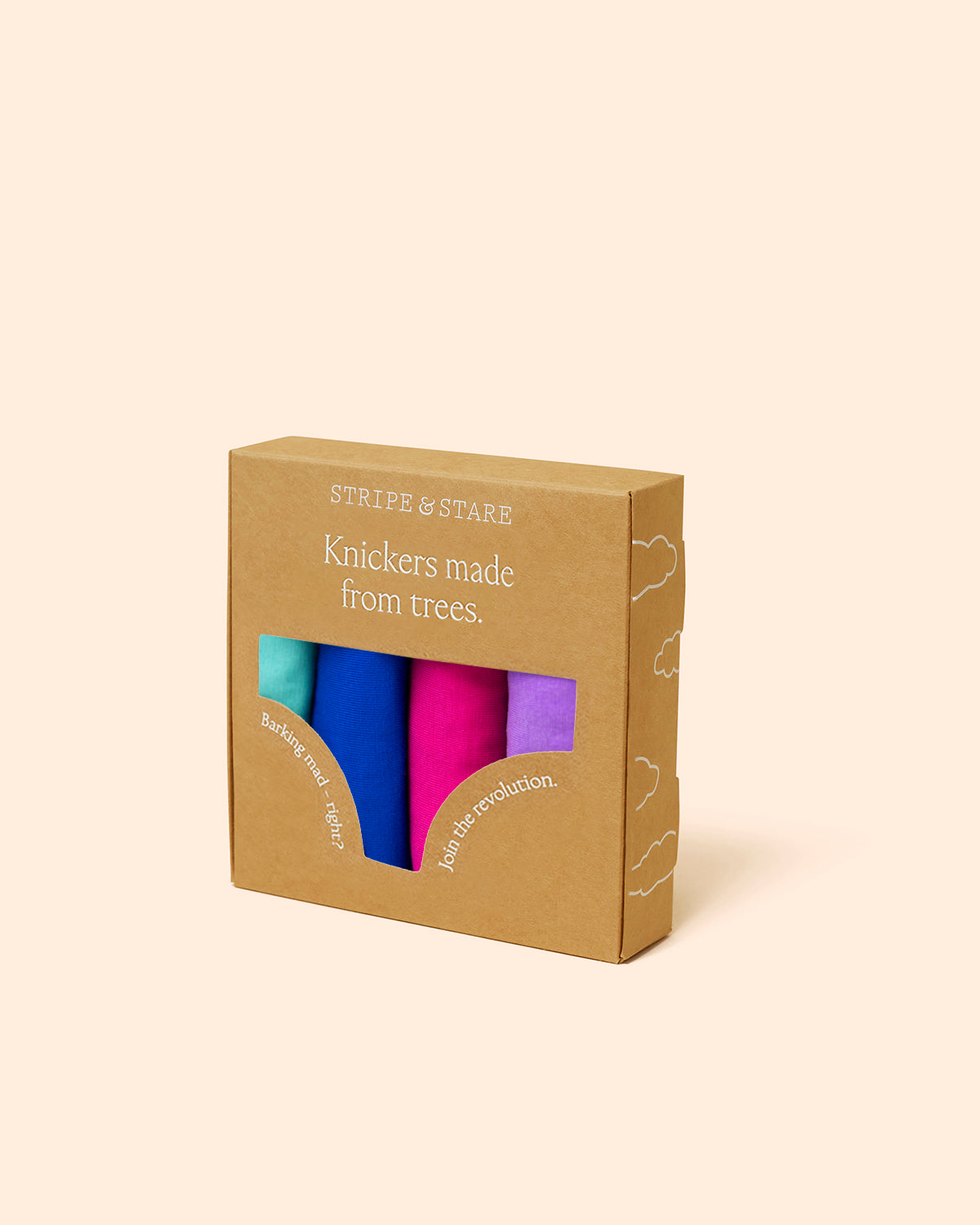 The Original Knicker Four Pack - Bright Contrast