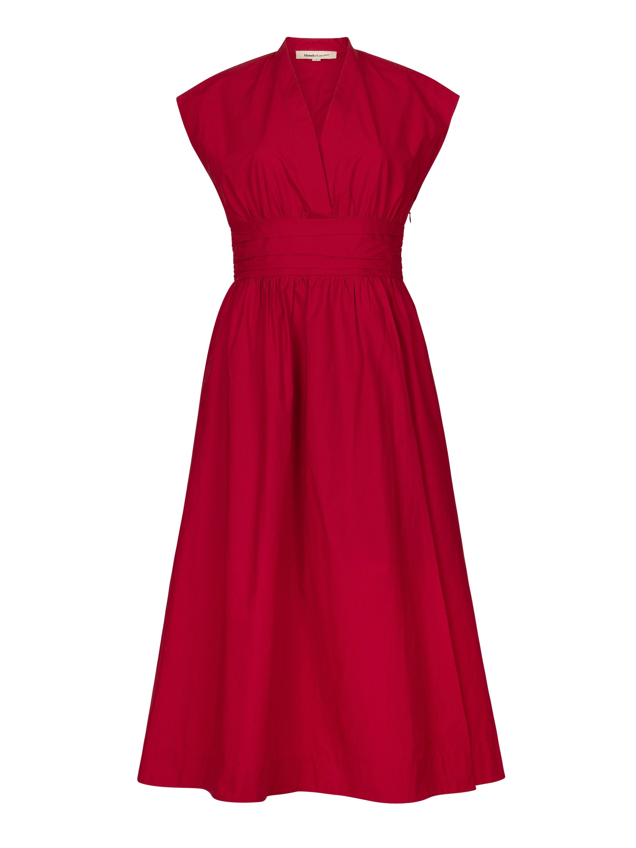 GEORGIA - Rossa Cotton Poplin Dress