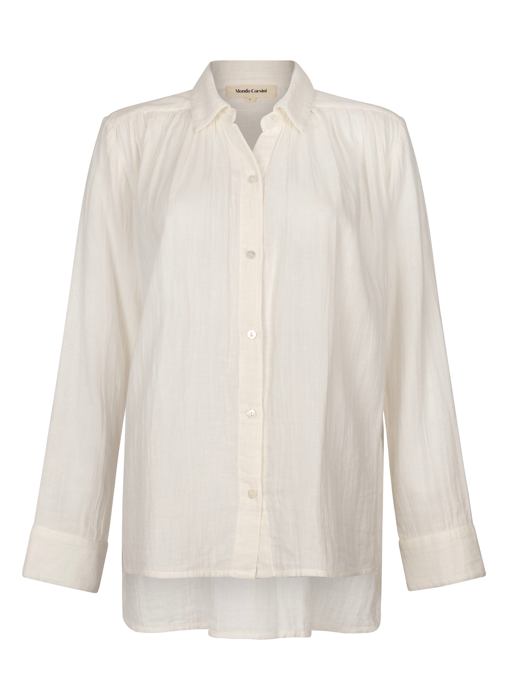 Martha - Panna Cotton Gauze Blouse