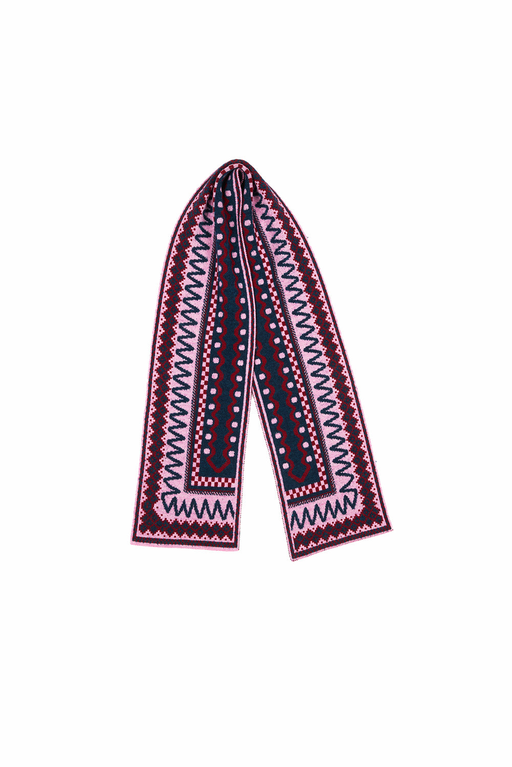 Blockley Scarf - Berry
