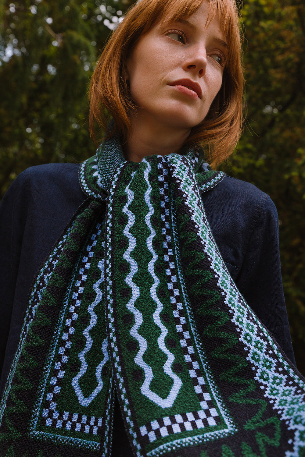 Blockley Scarf - Midnight