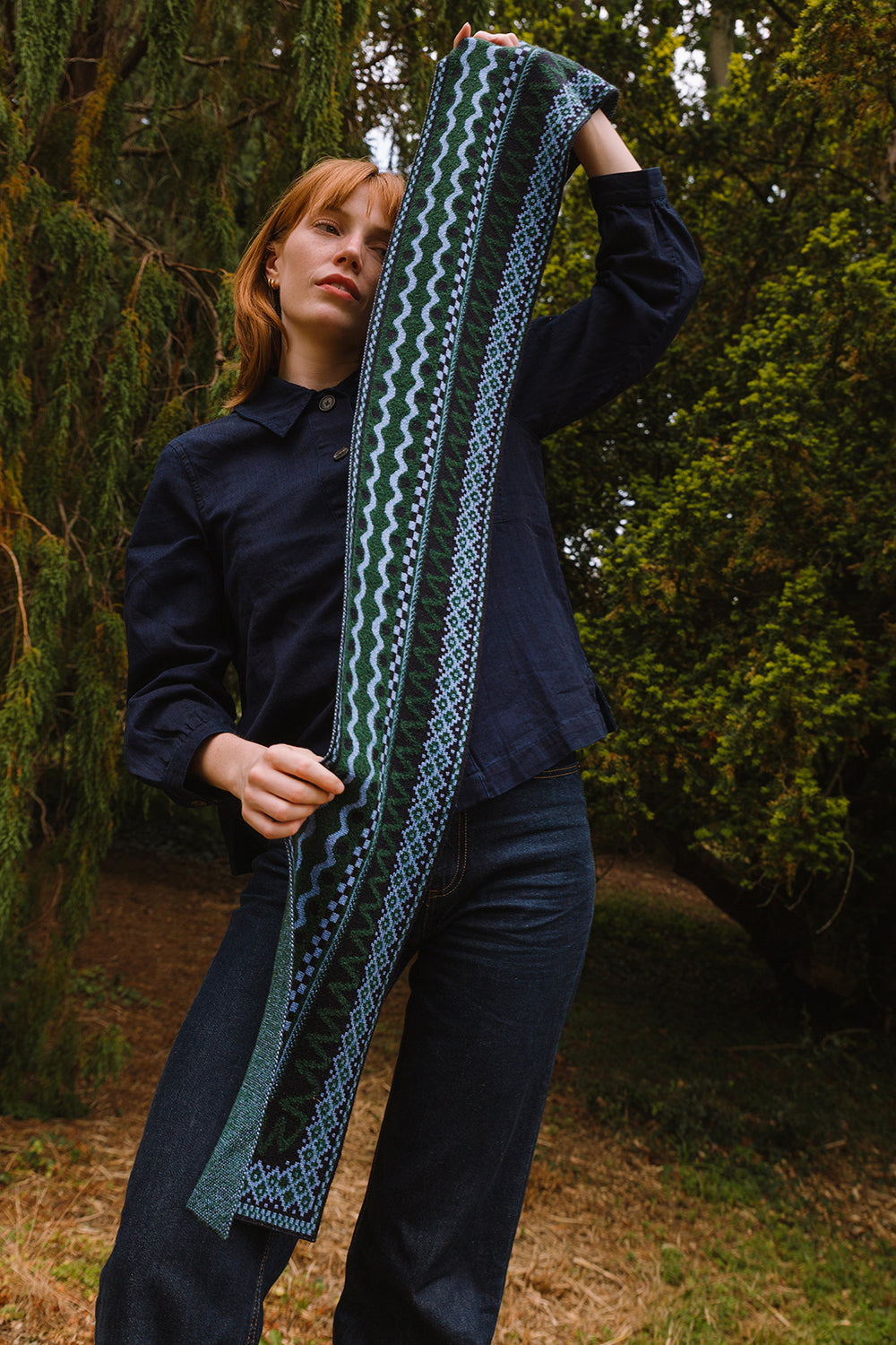 Blockley Scarf - Midnight