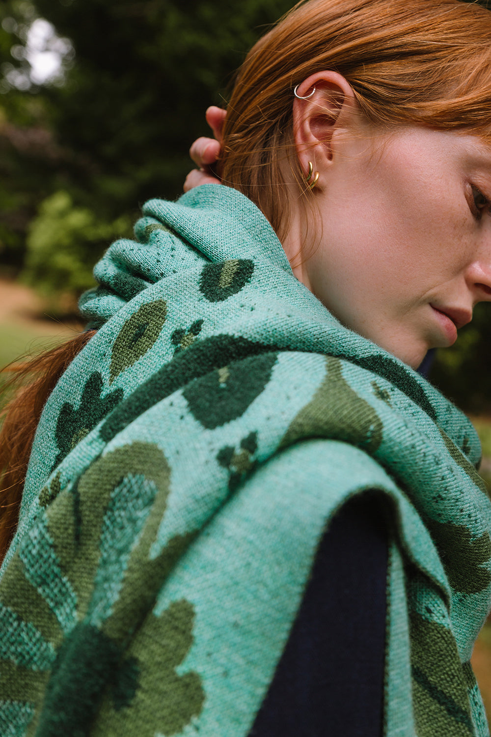 Hidcote Scarf - Pepper Mint