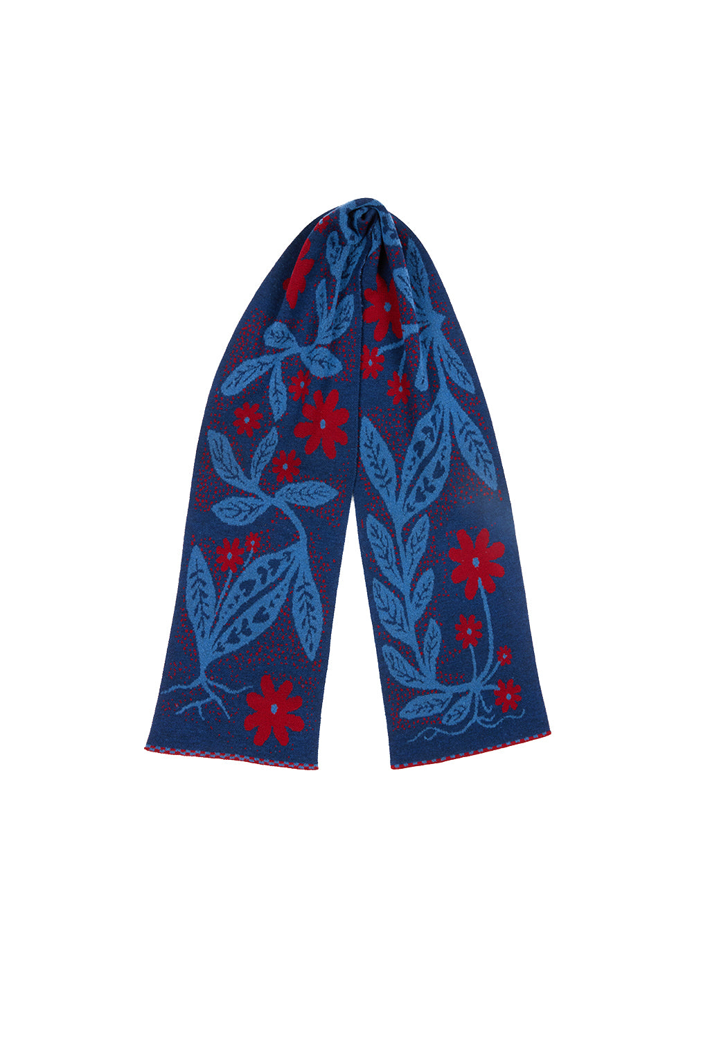 Painswick Scarf - Blue Roan
