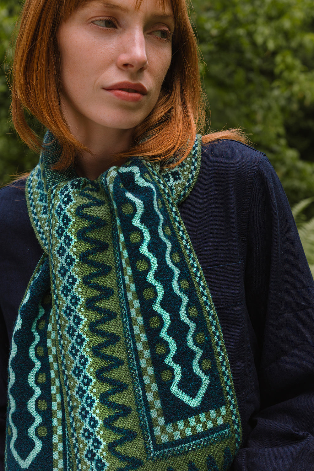 Blockley Scarf - Mint