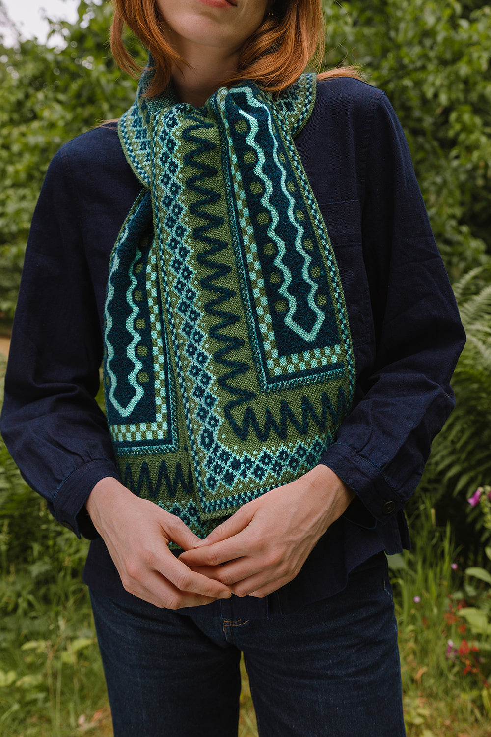 Blockley Scarf - Mint