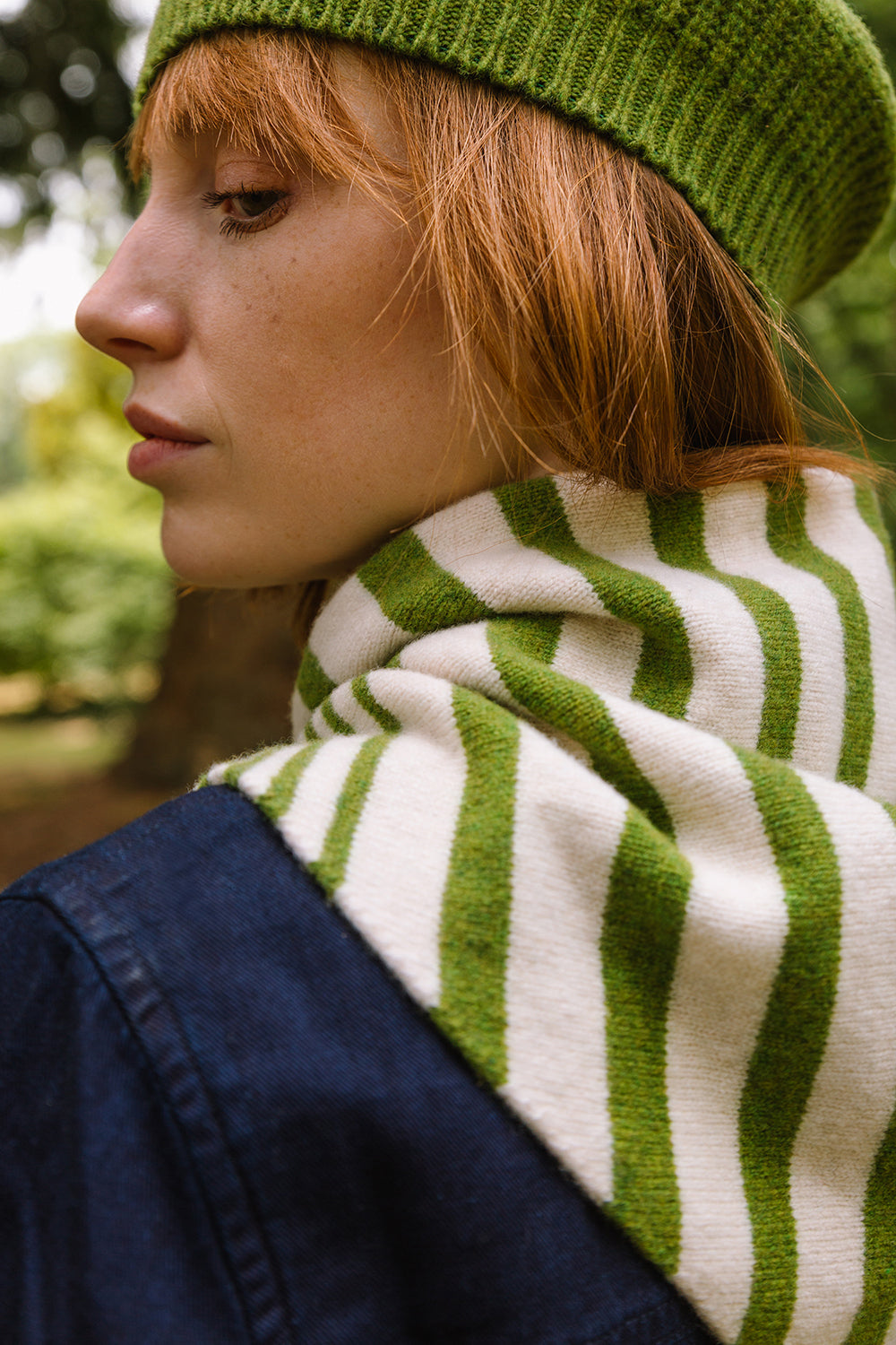 Notgrove Neckerchief - Snowdrop