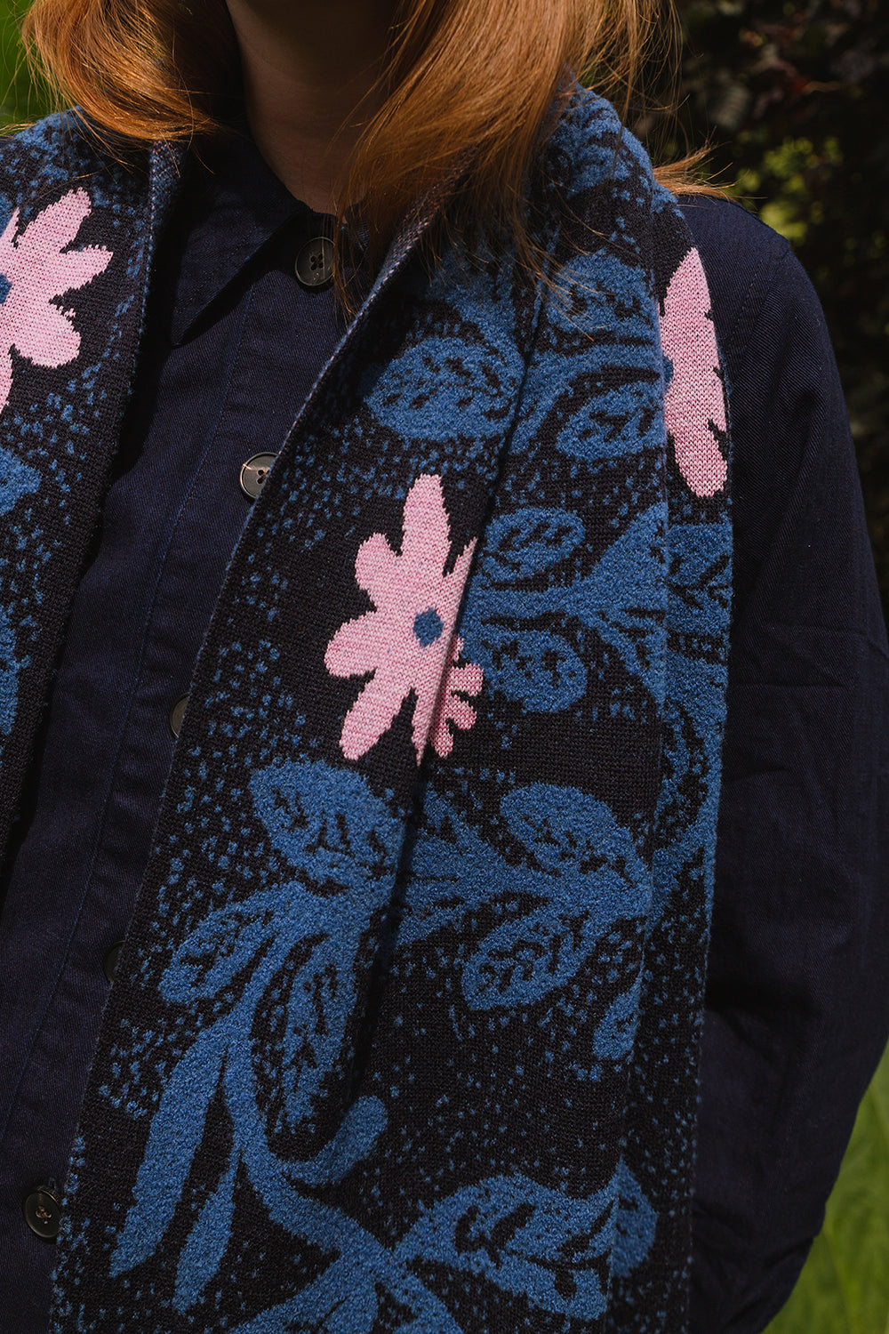 Oxhill Scarf - Oxford Blue