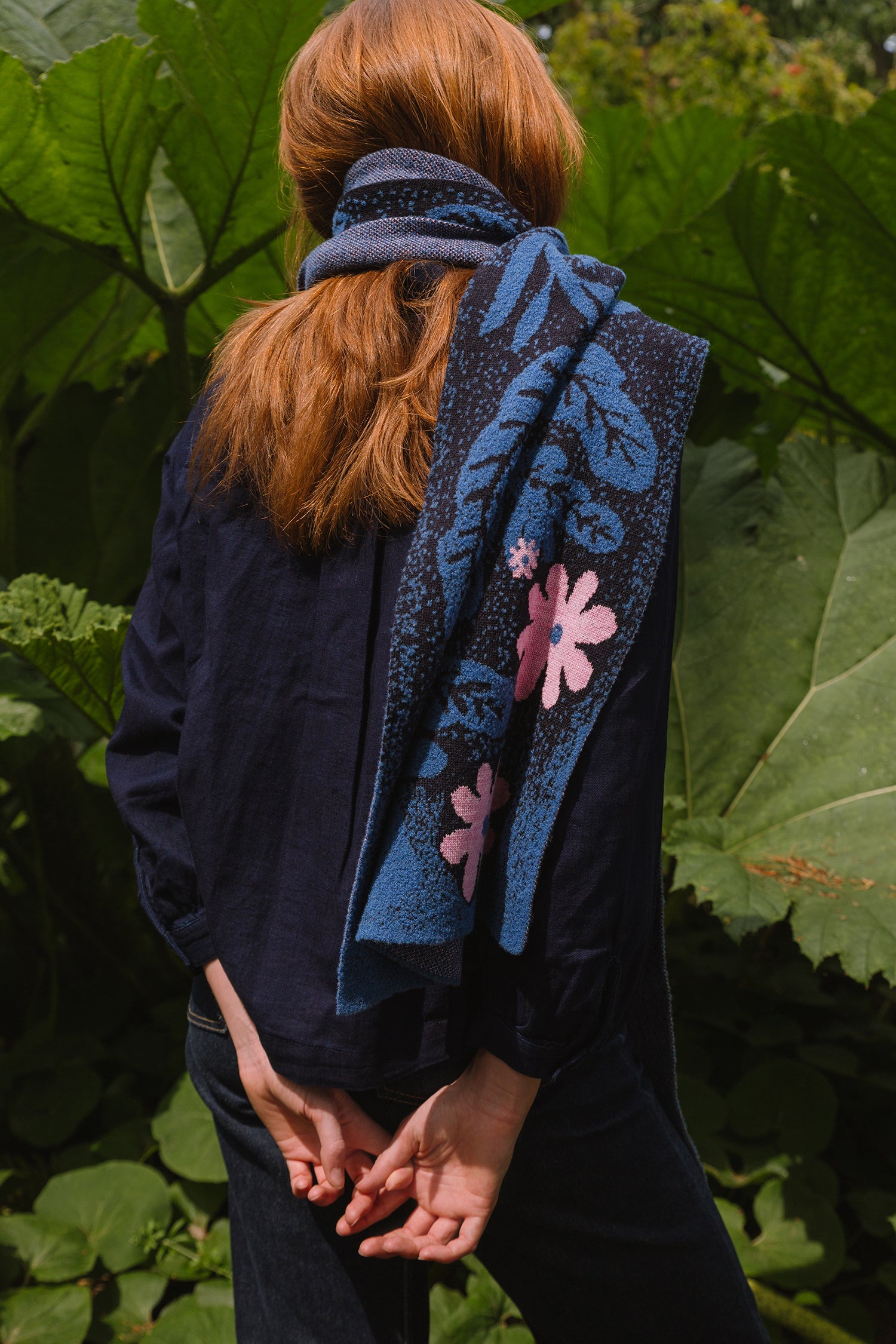 Oxhill Scarf - Oxford Blue