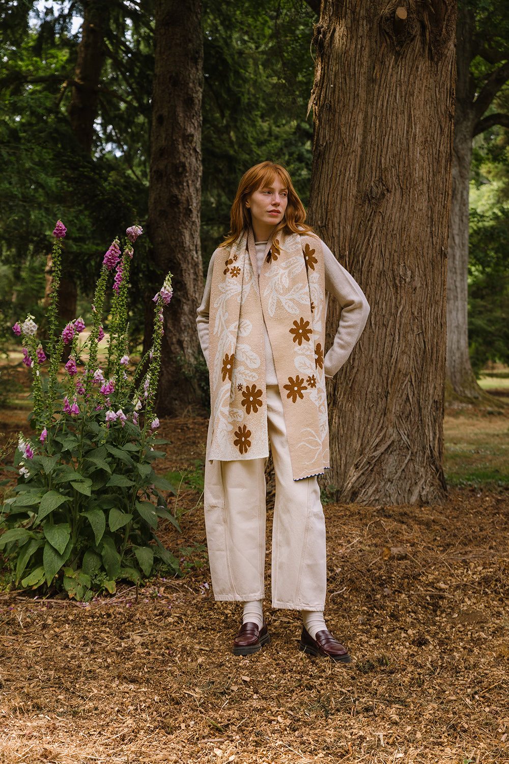 Oxhill Scarf - Suede