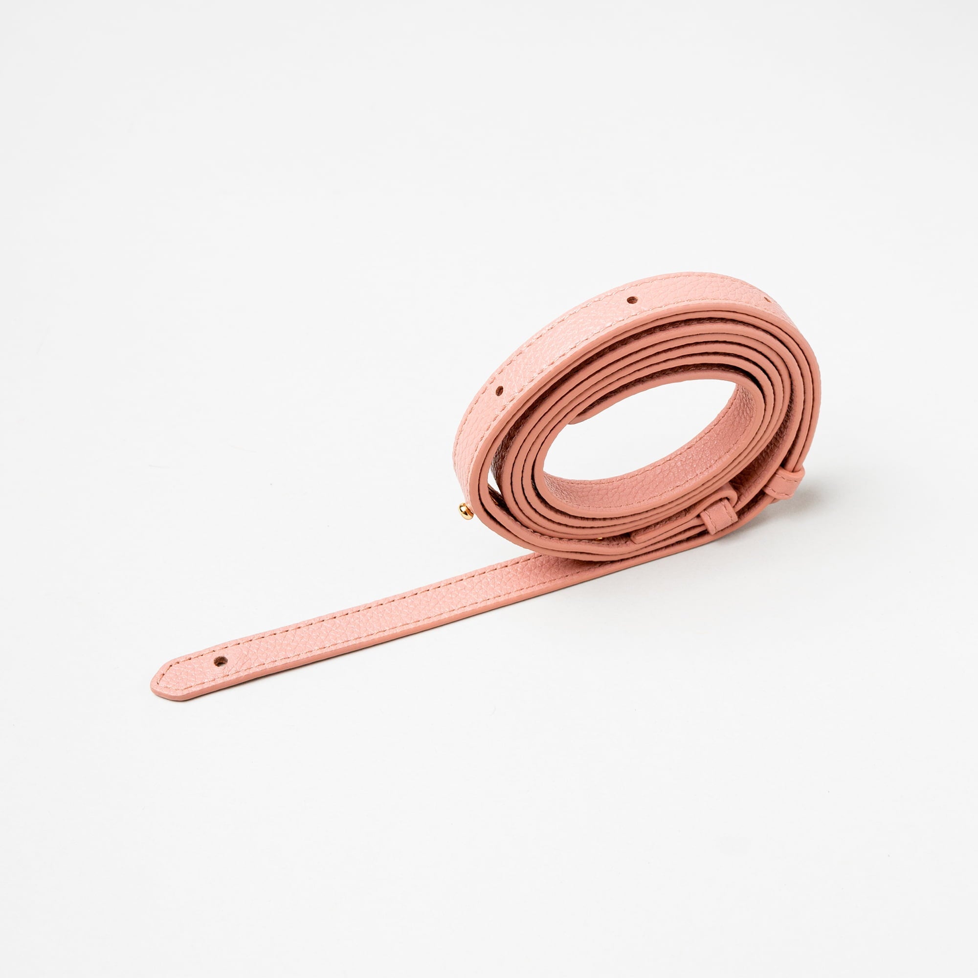 Phone Crossbody - Hazy Blush Pebbled Leather