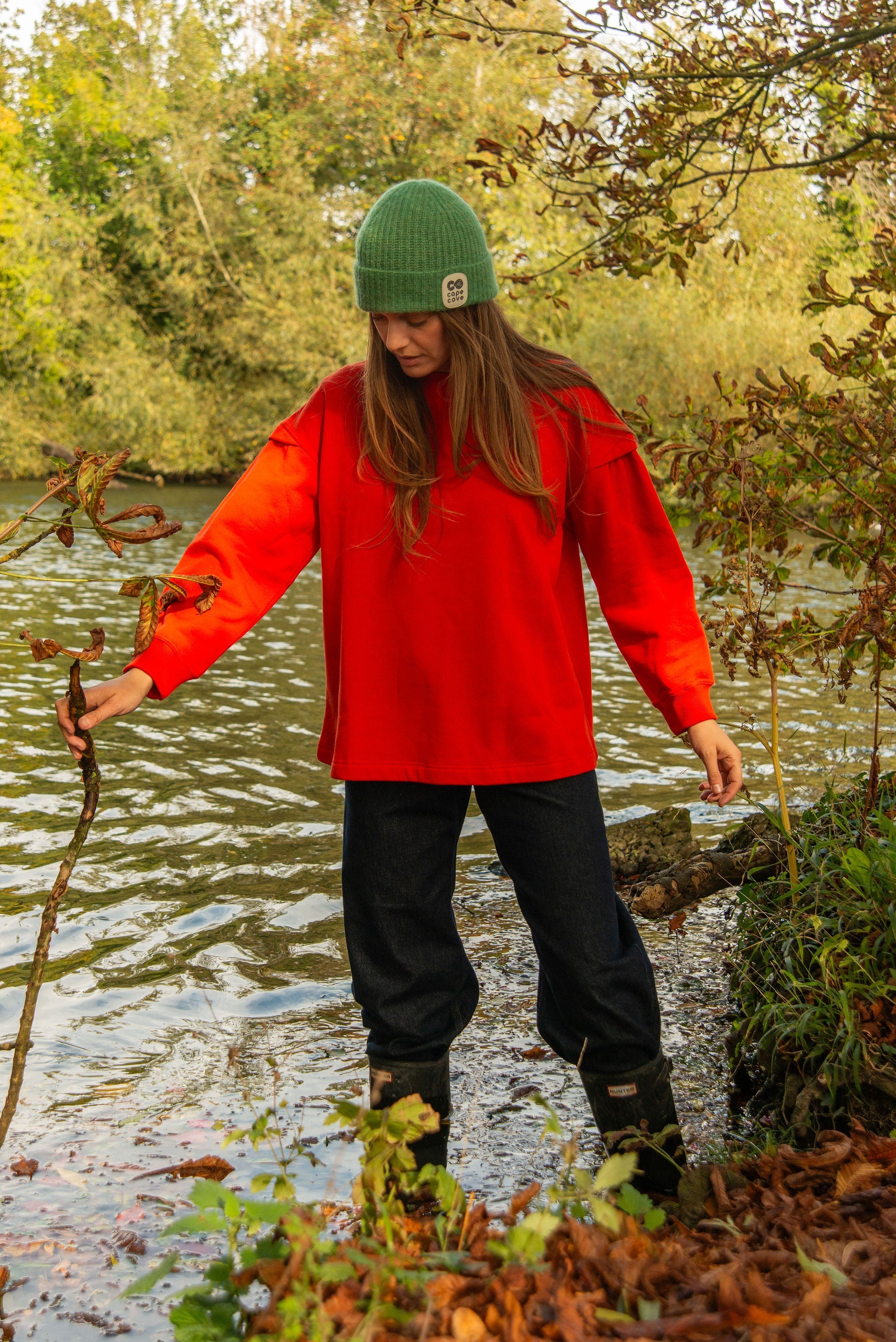 Mirror Spirit Longline Sweatshirt