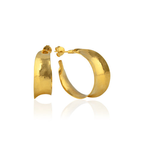 The Soho Hoops in Gold