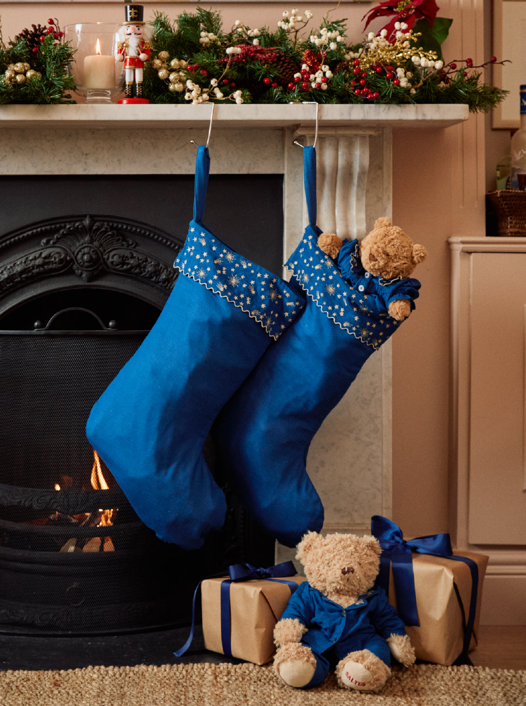 Stocking Celestial - Navy