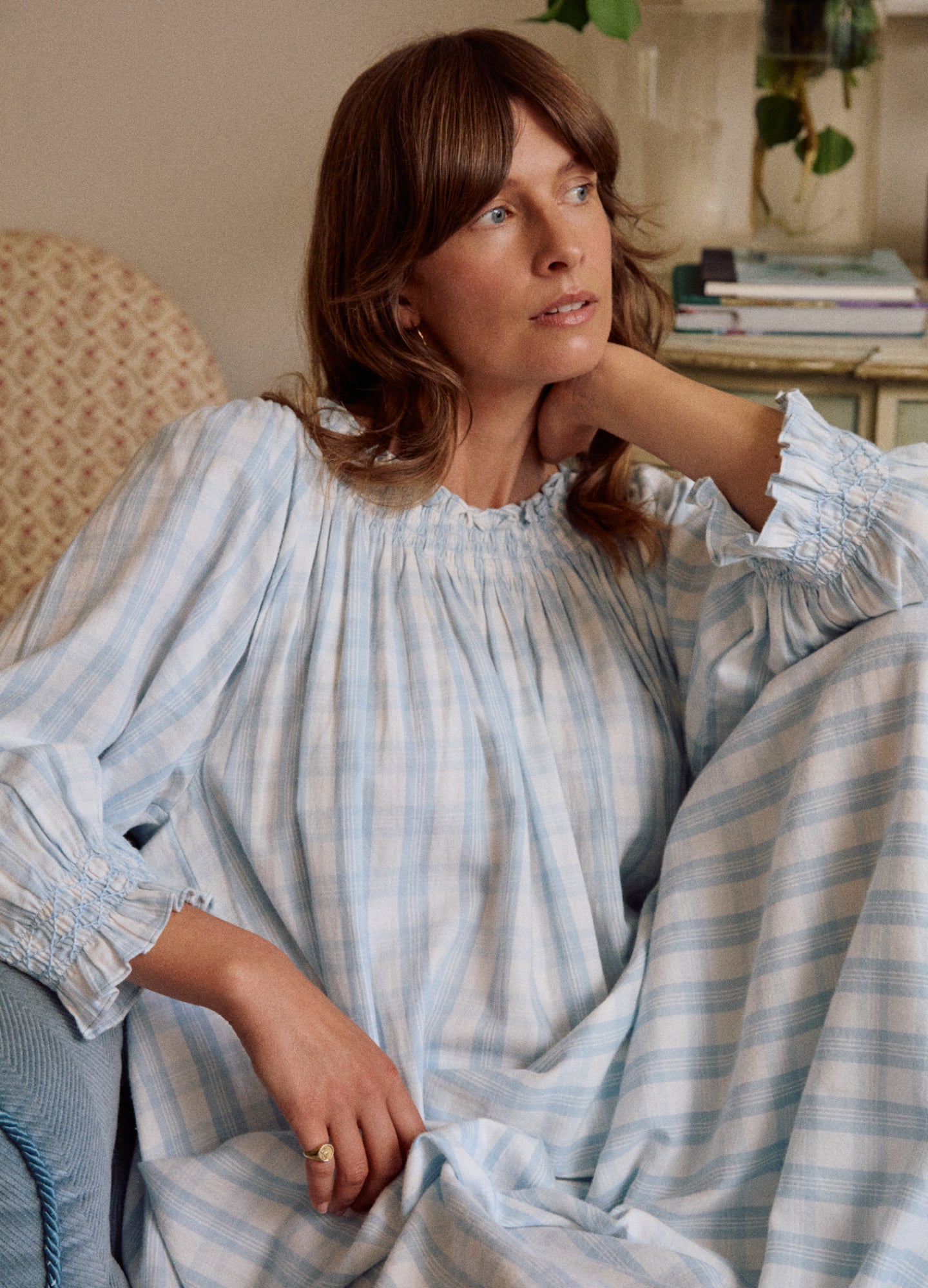 Leonore - Skye Blue Tartan