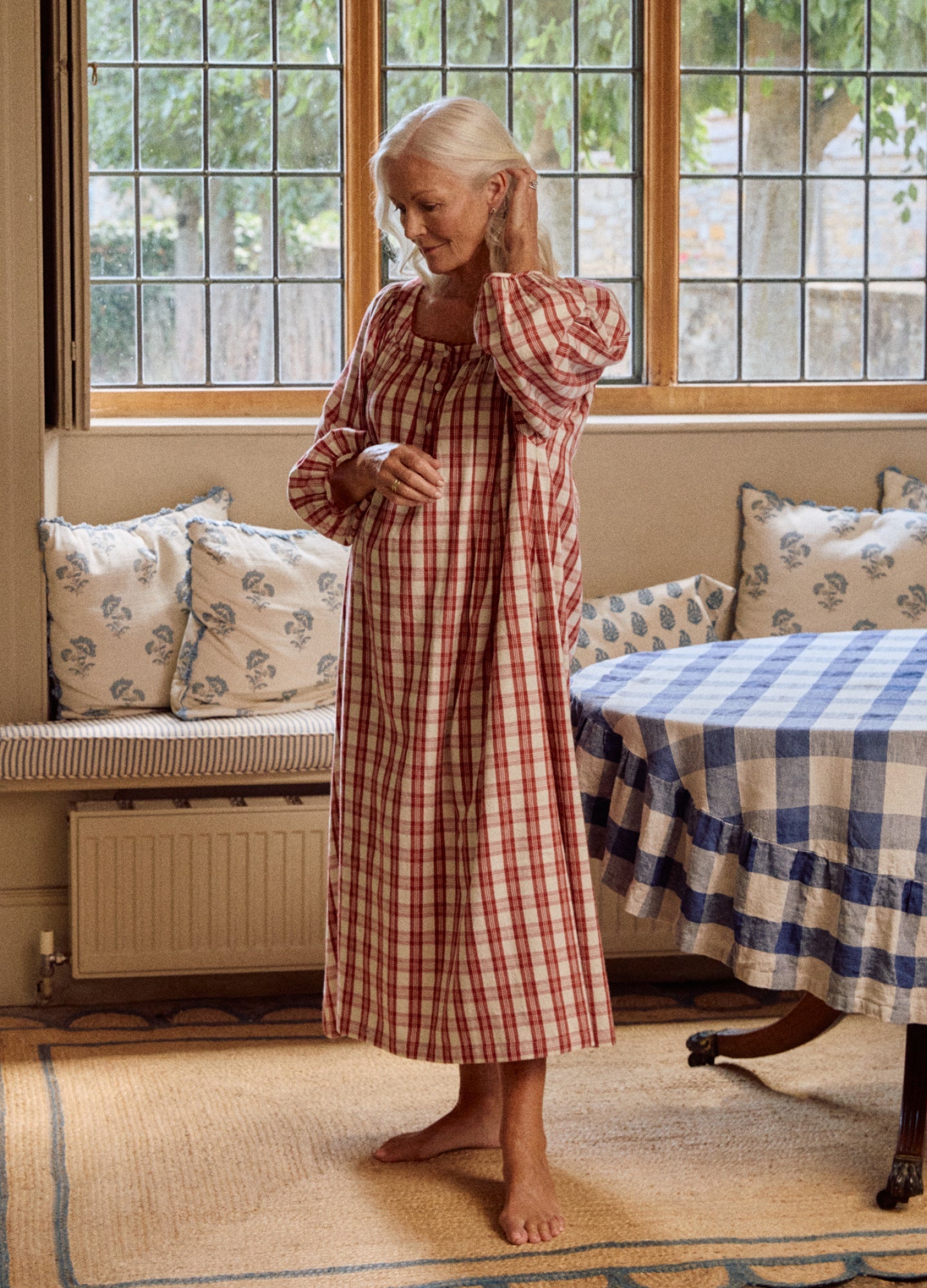Isabel - Garnet Red Tartan