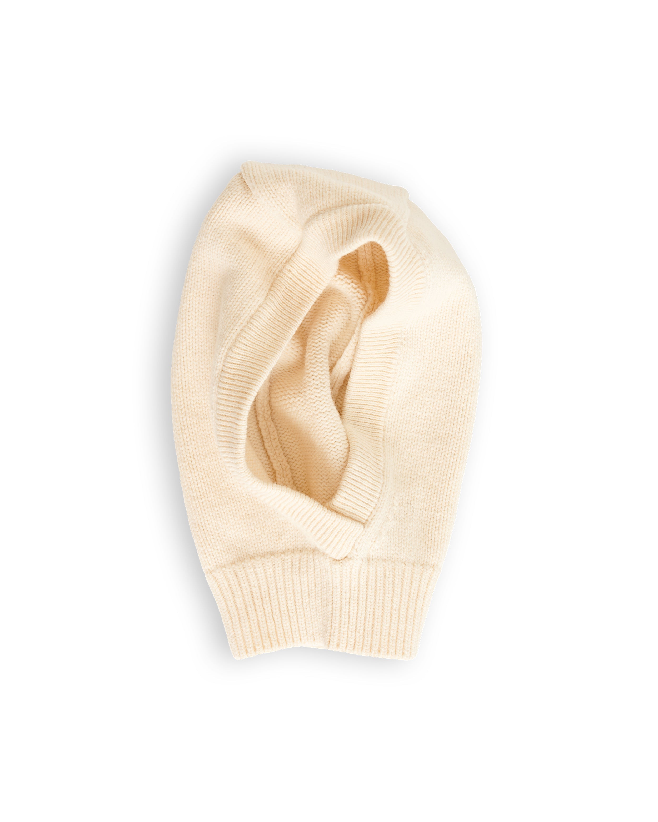 Merino Lambswool Hood - Ecru
