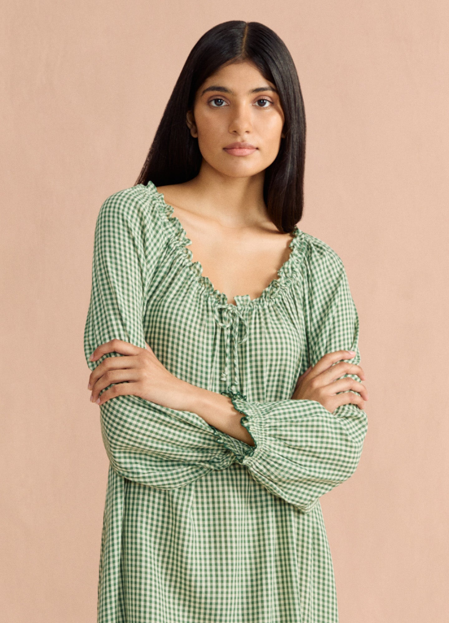 Etta - Fern Gingham