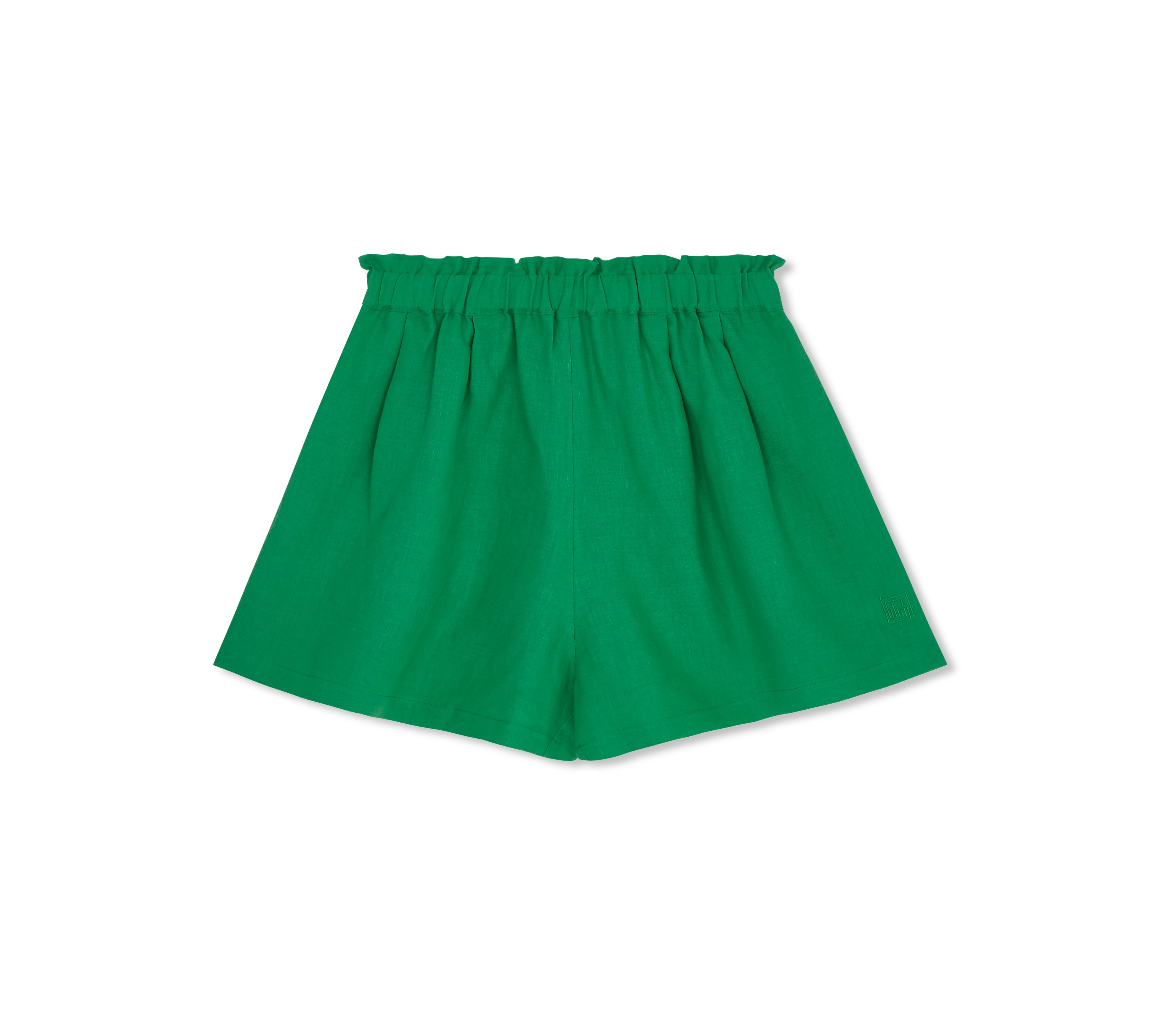 Olivia Linen Shorts - Jade