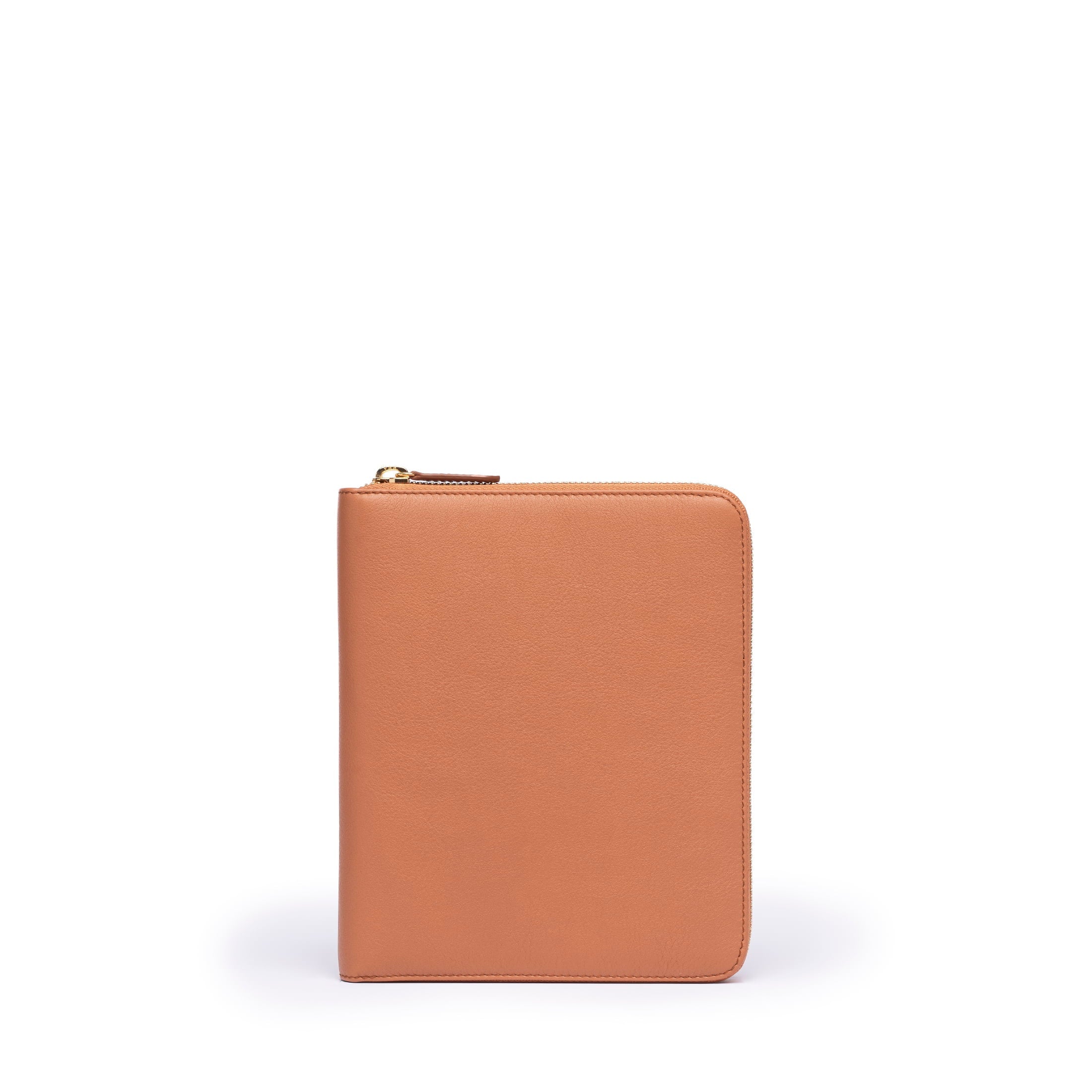 First Class Folio - Earth Tan Smooth Leather