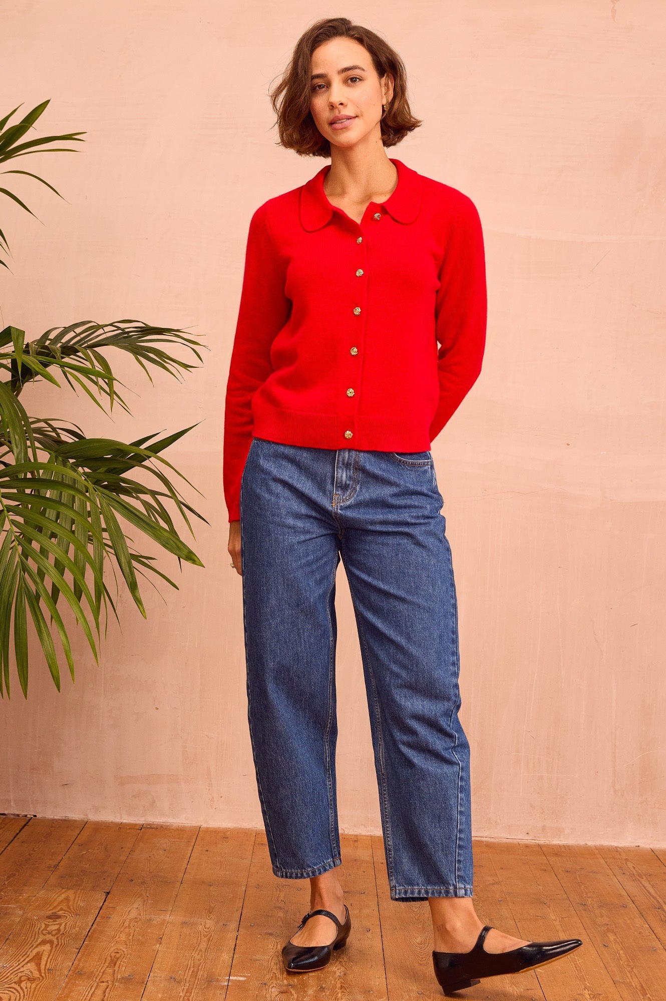 Organic Cotton Barrel Jean | Mid Wash