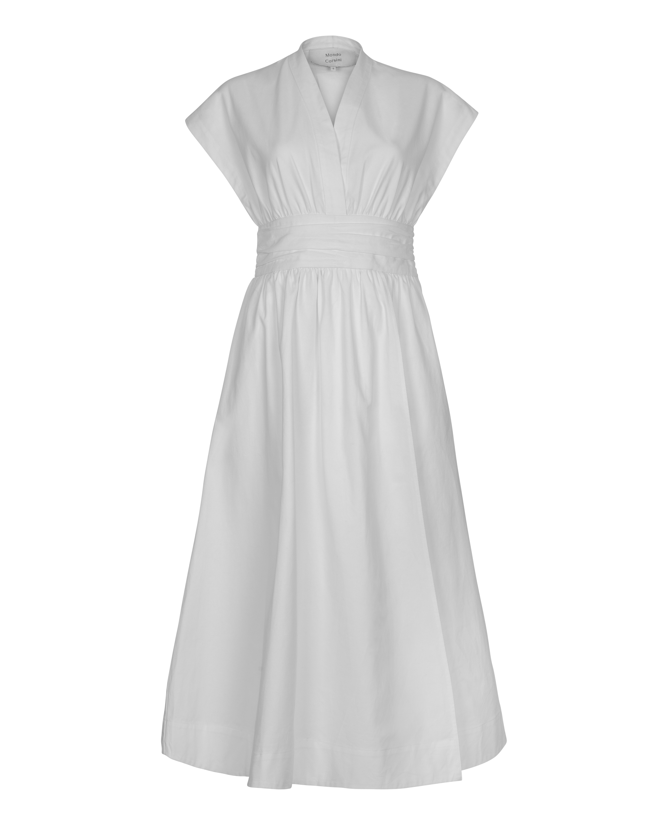 GEORGIA - Pearl Cotton Twill Dress