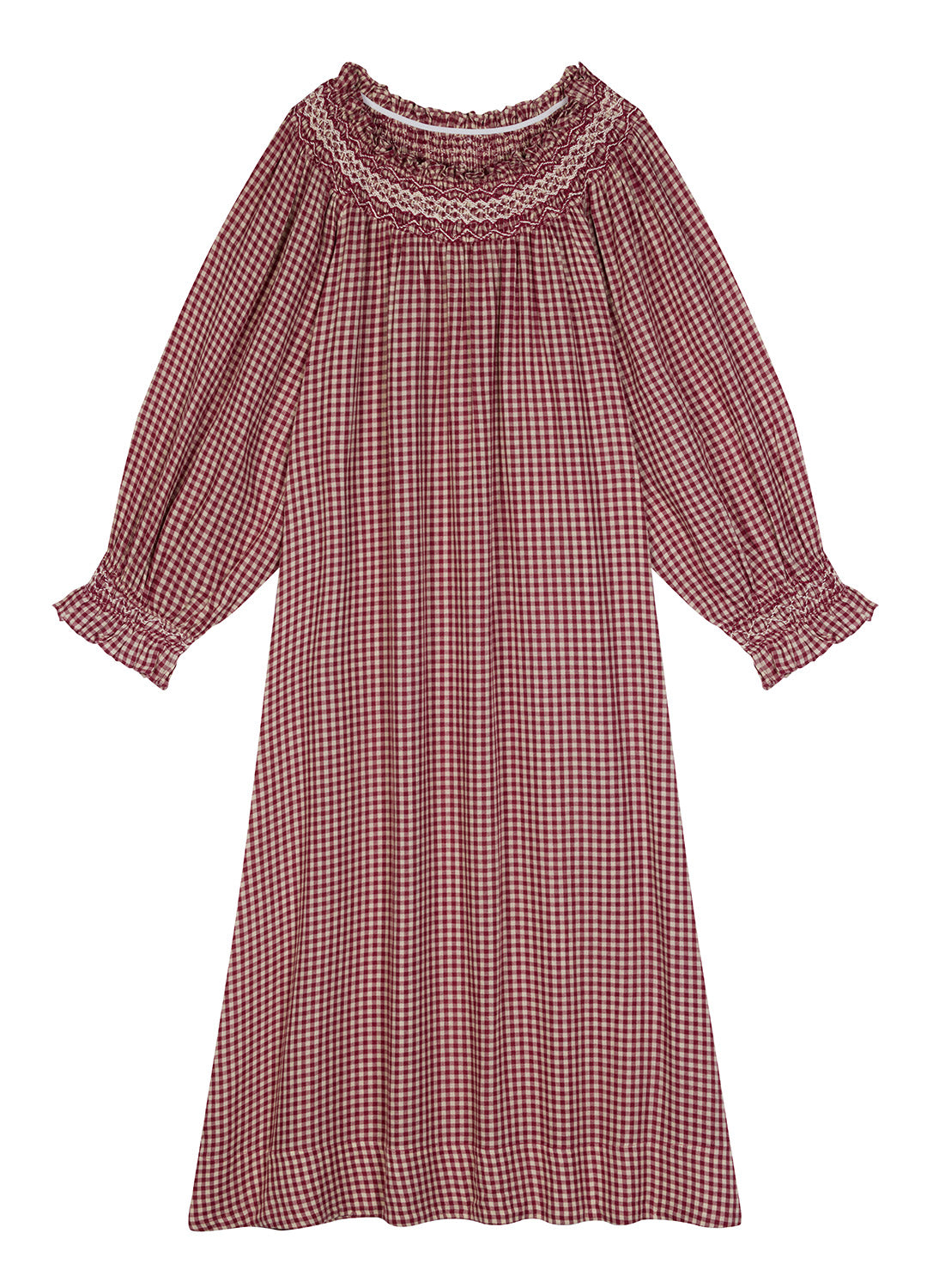 Georgie - Rust Gingham