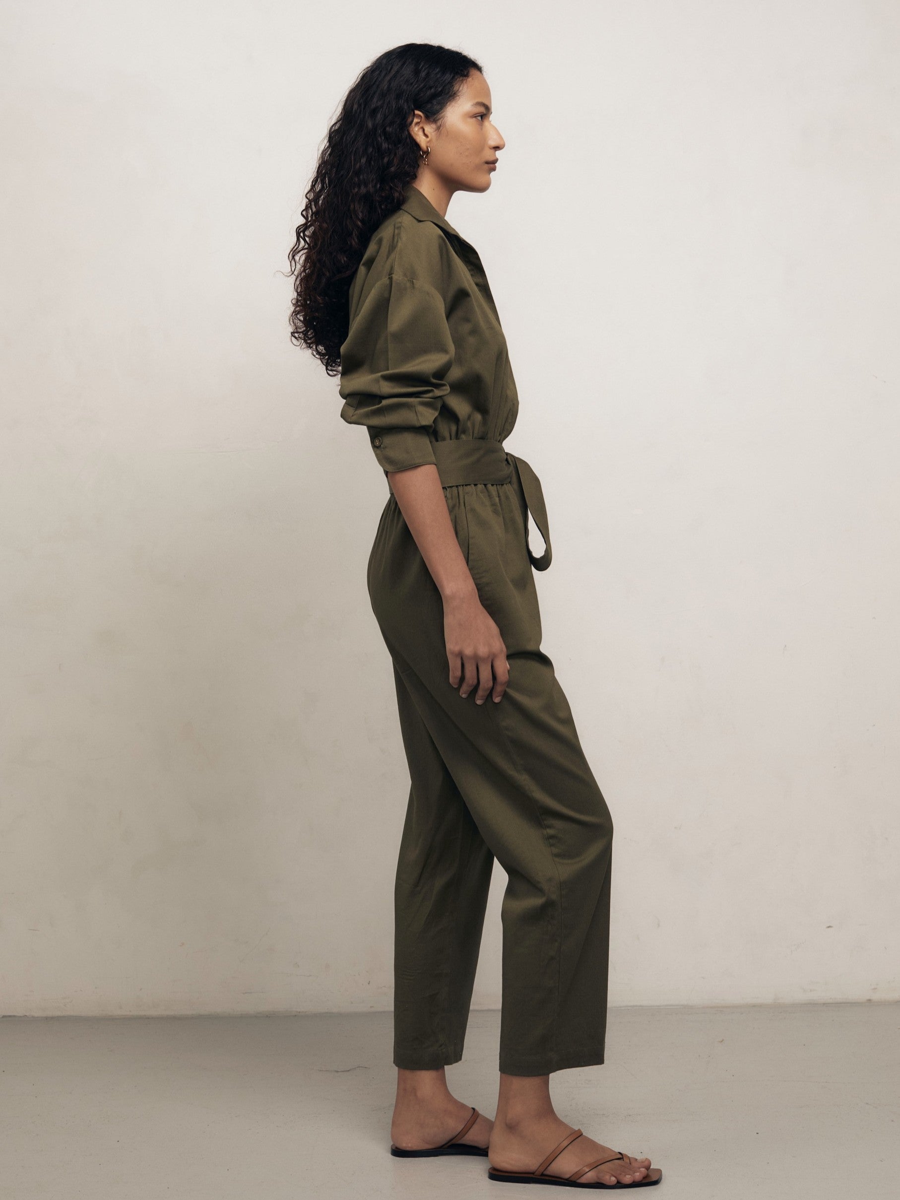HEPBURN - Safari Cotton Twill Boiler Suit